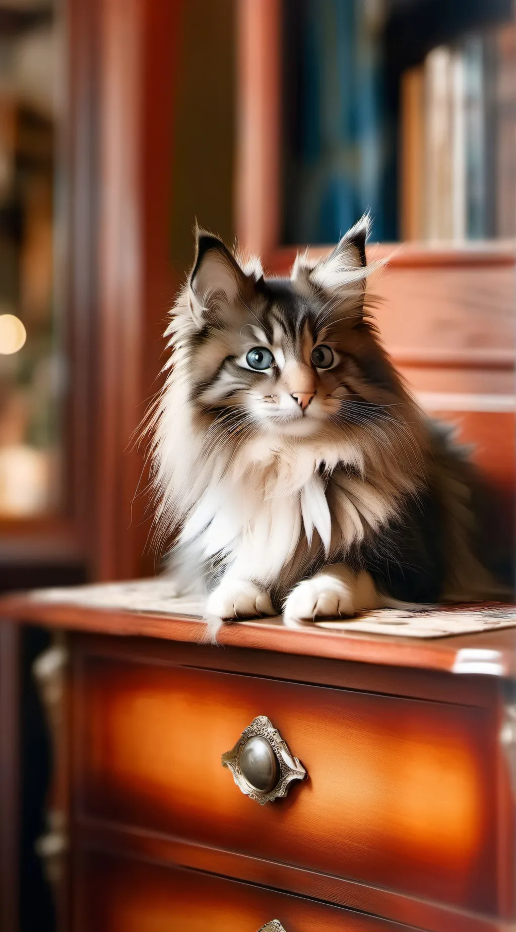 ai character: KITTY background