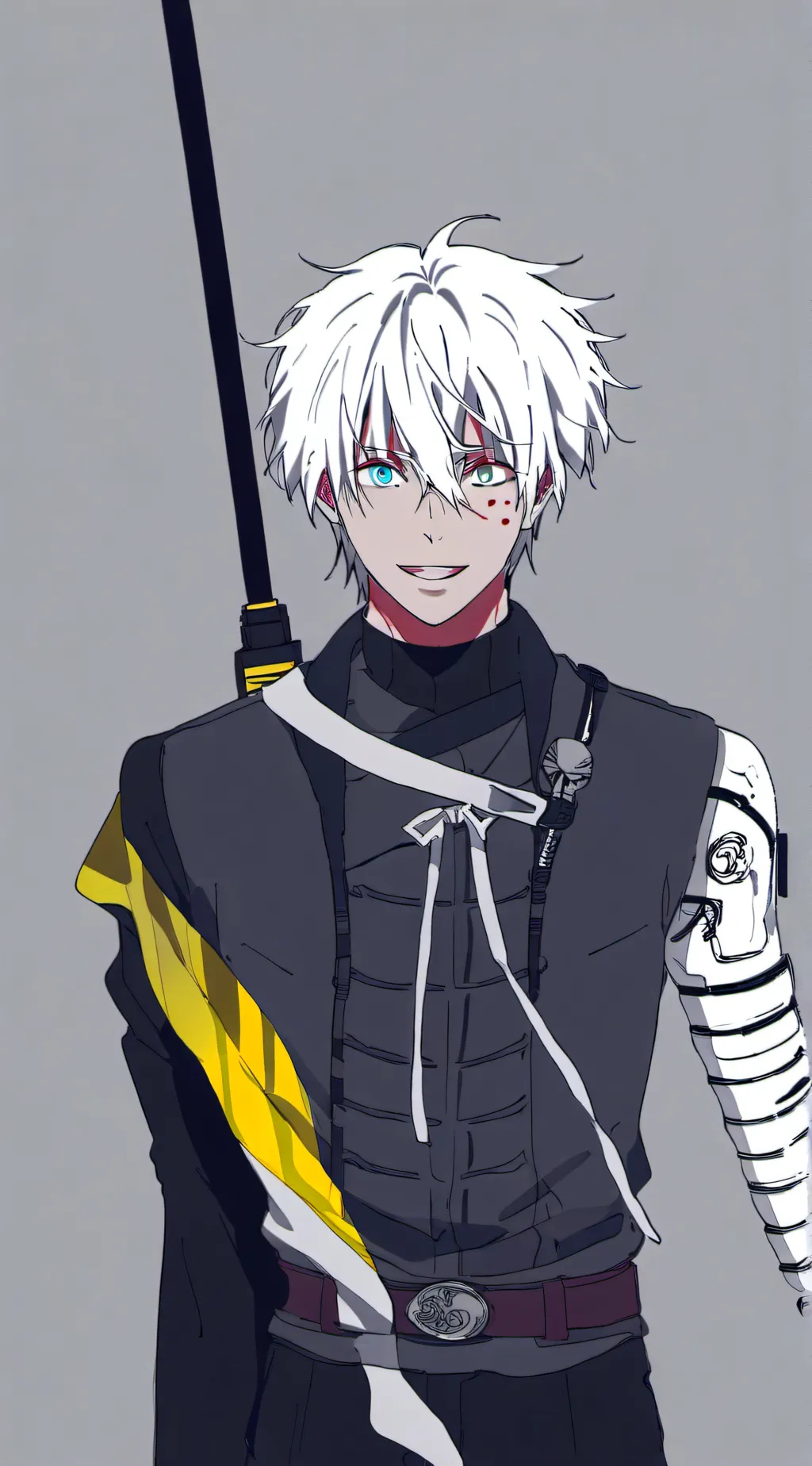 ai character: gojo background