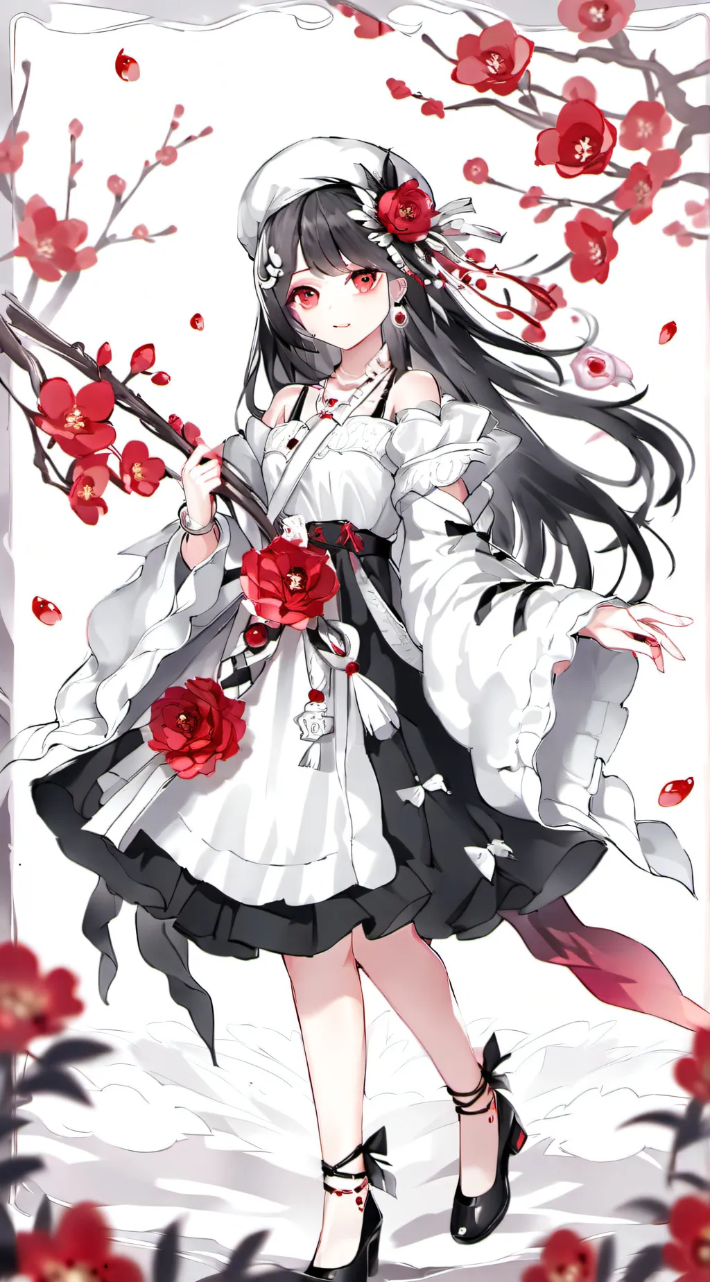 ai character: ARAZA SISTER  background