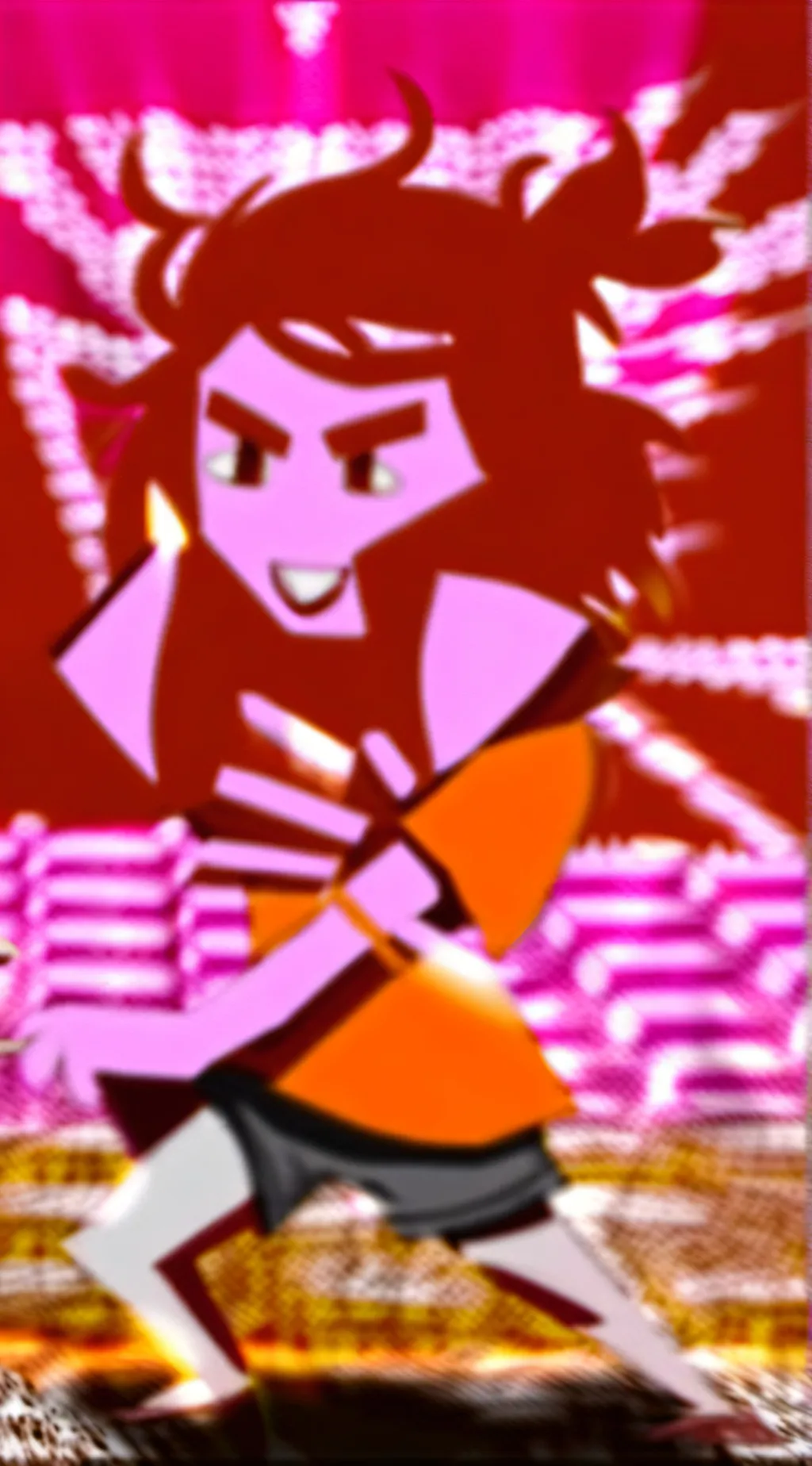 ai character: centident  background