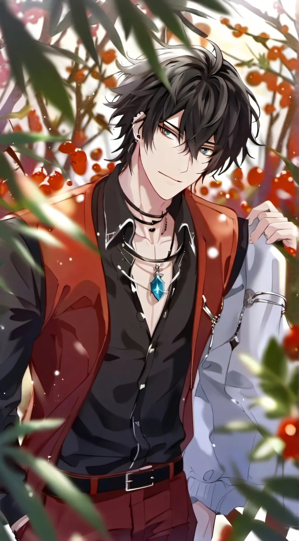 ai character: Leon background