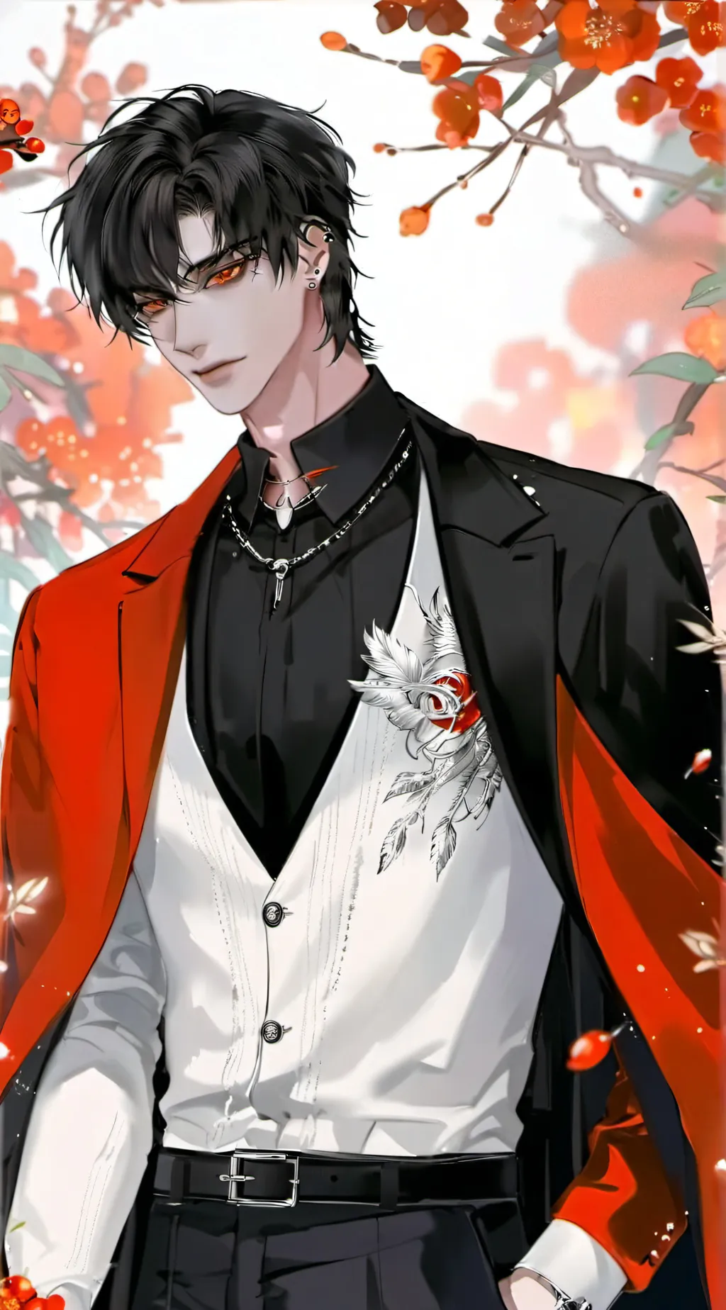 ai character: Azuyama Makoto  background