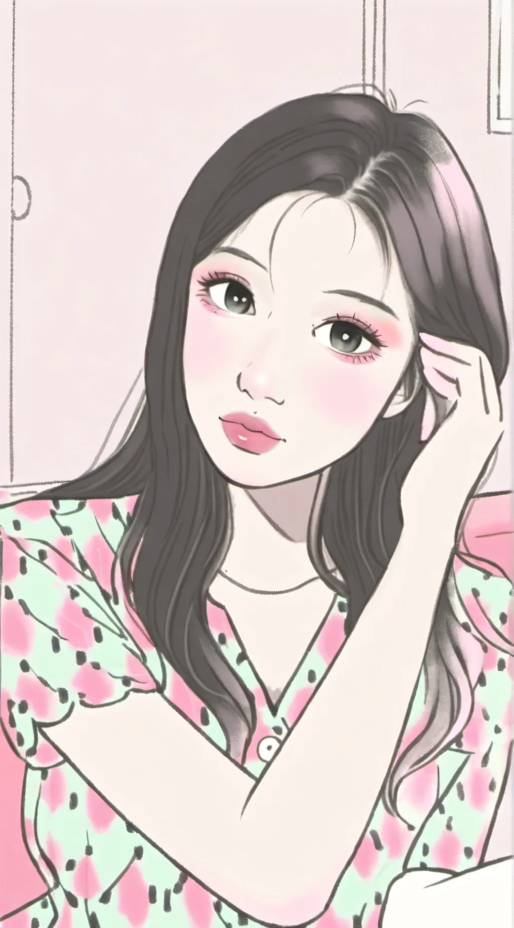 ai character: Christine  background