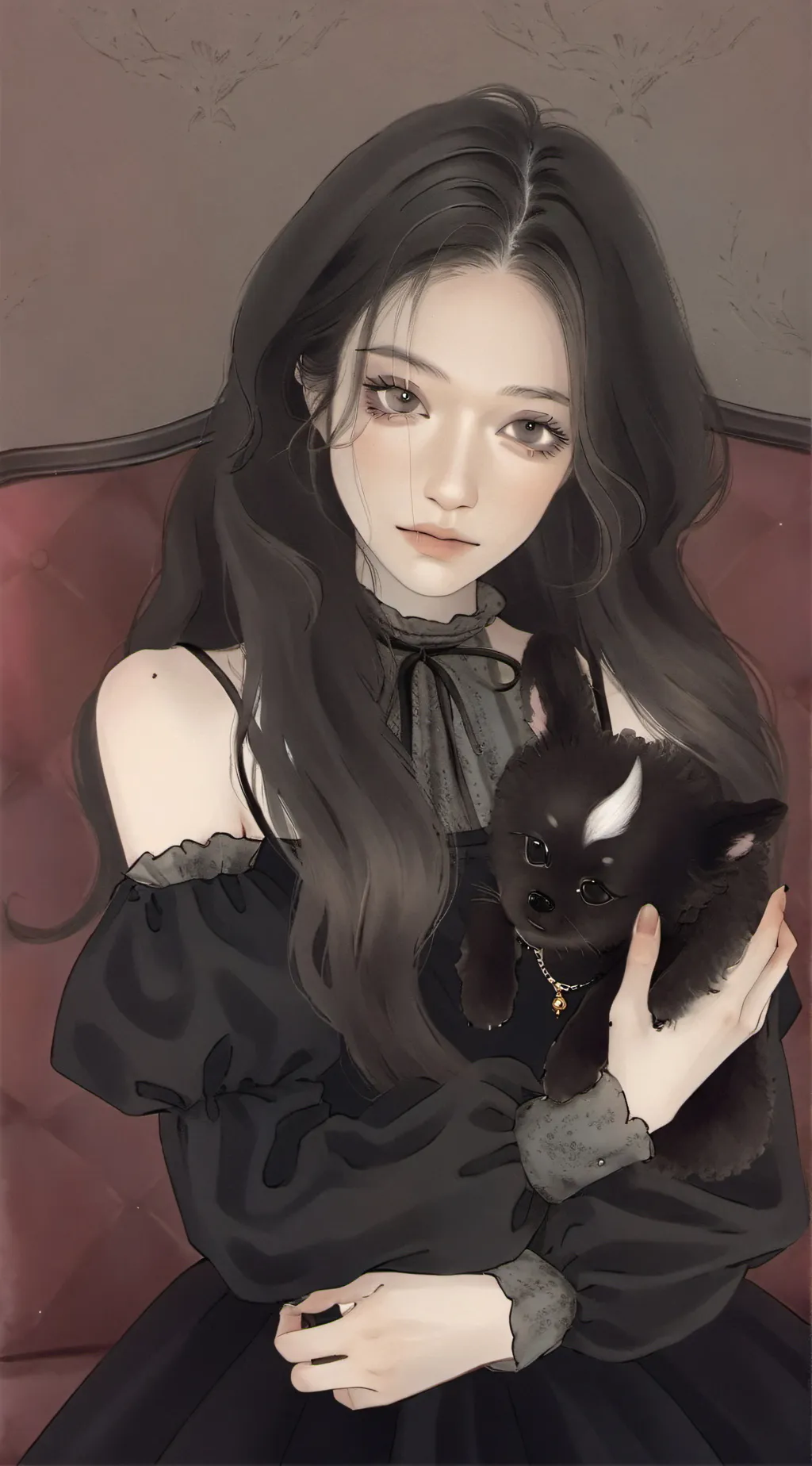 ai character: Serenity background