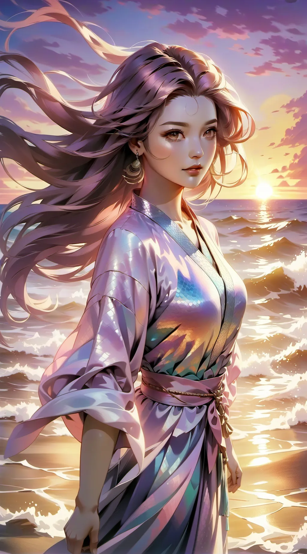 ai character: Soleil Dawn background