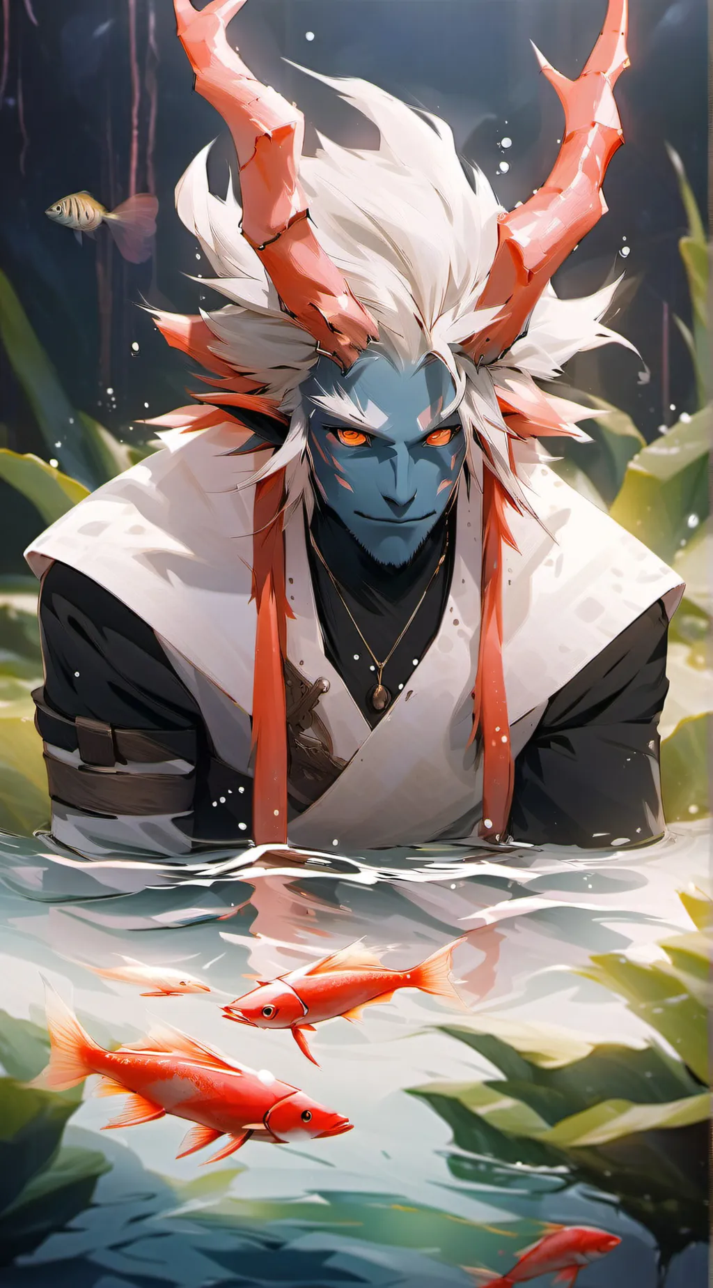 ai character: Kyros (Coralhelm)  background