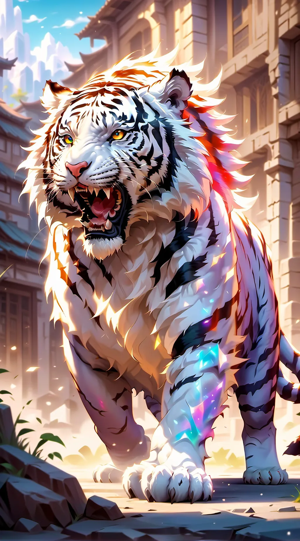 ai character: star blaze background