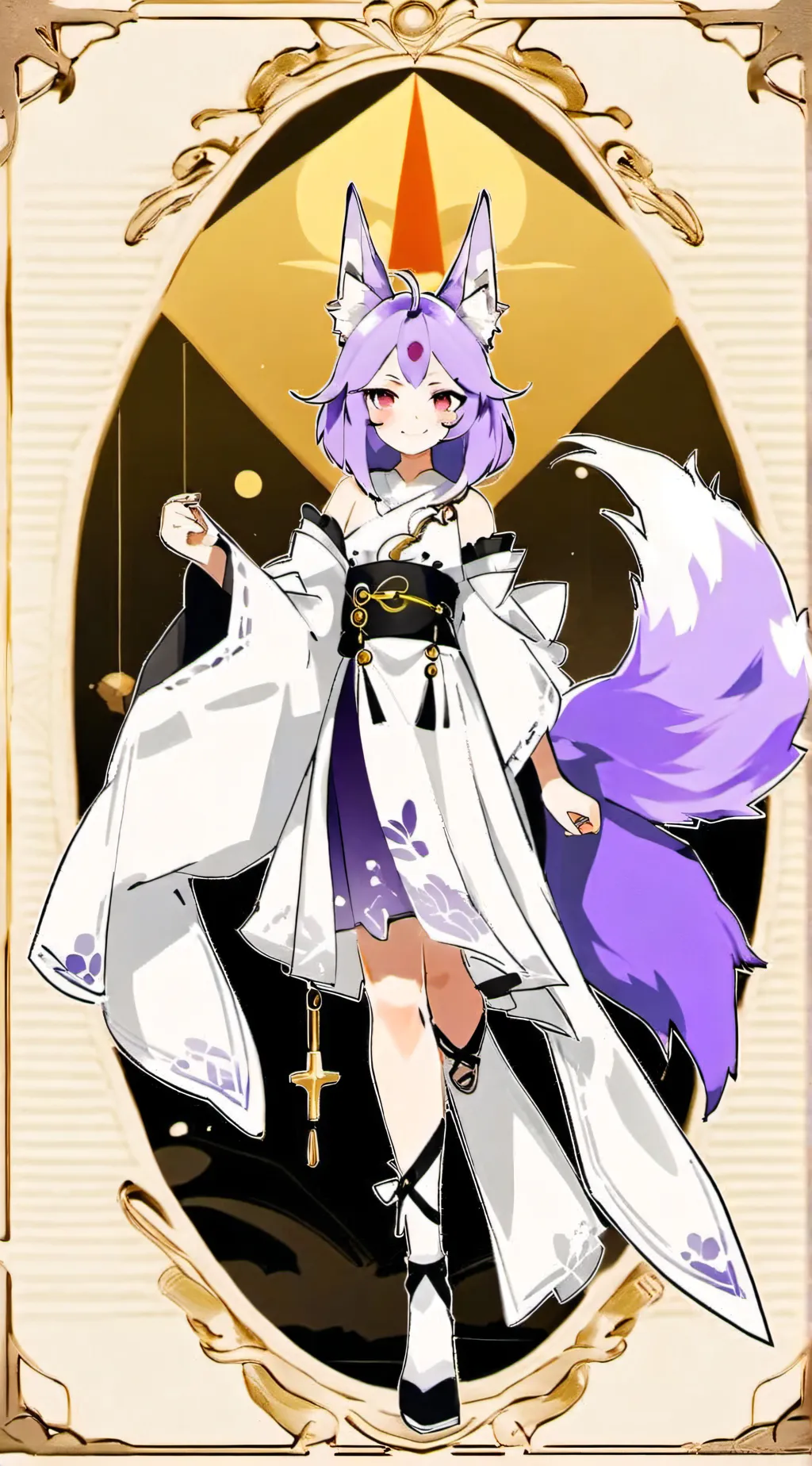 ai character: Berry the espeon background