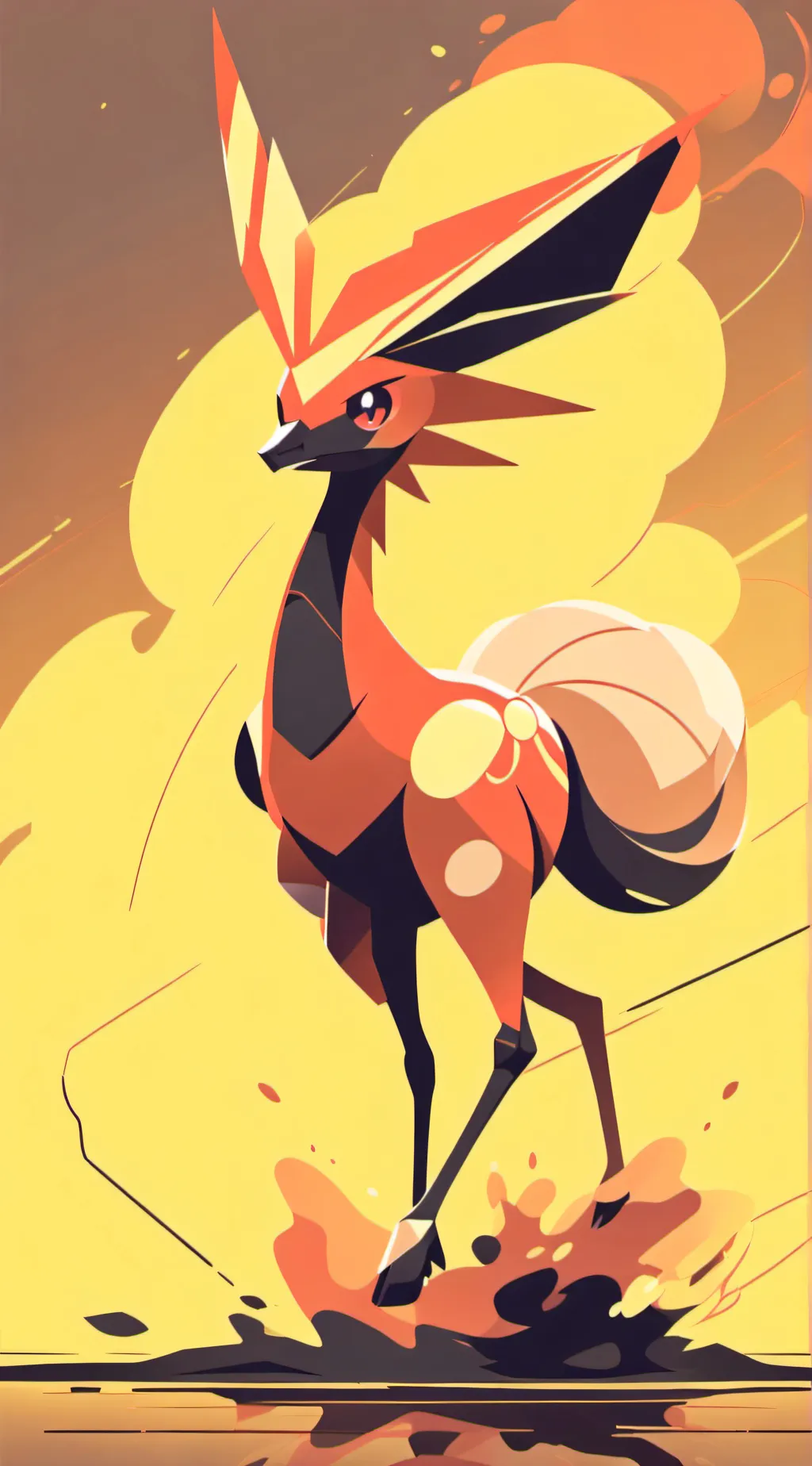 ai character: pokemon background