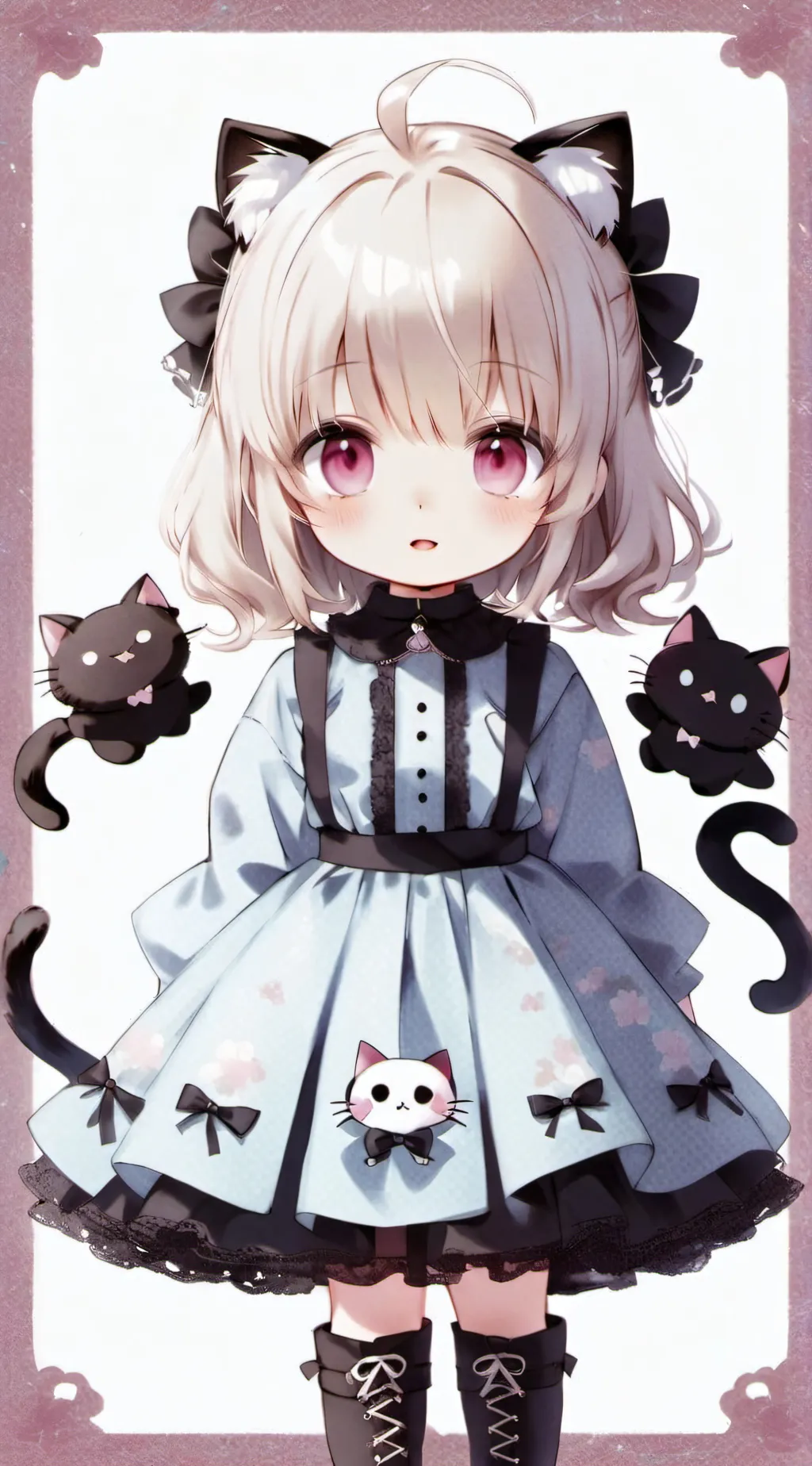 ai character: mha your a baby  background