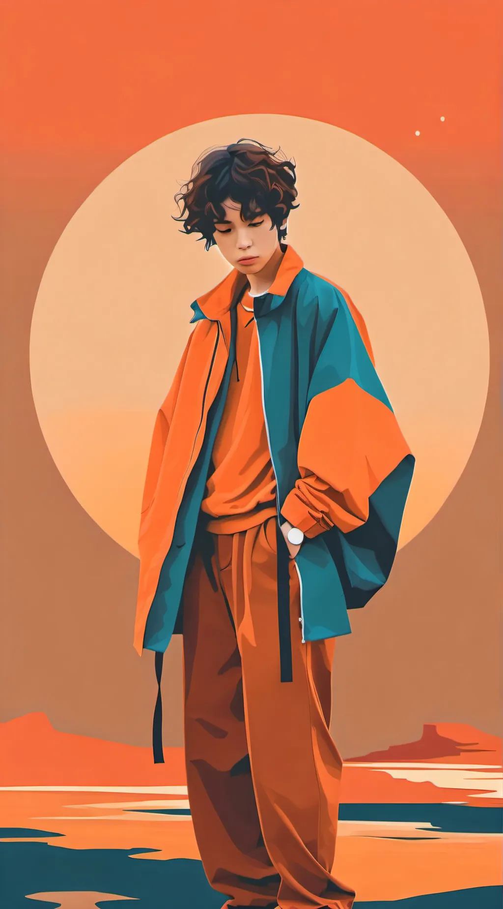 ai character: Asher  background