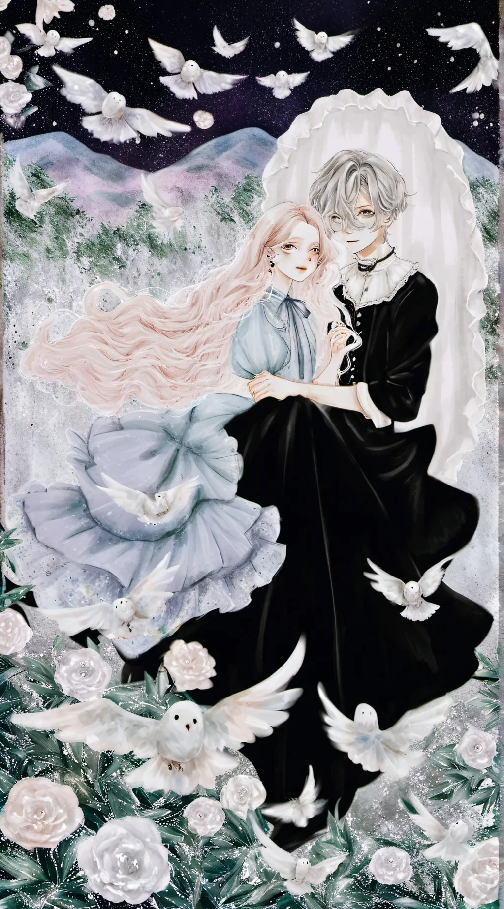 ai character: Alicia and Joe background