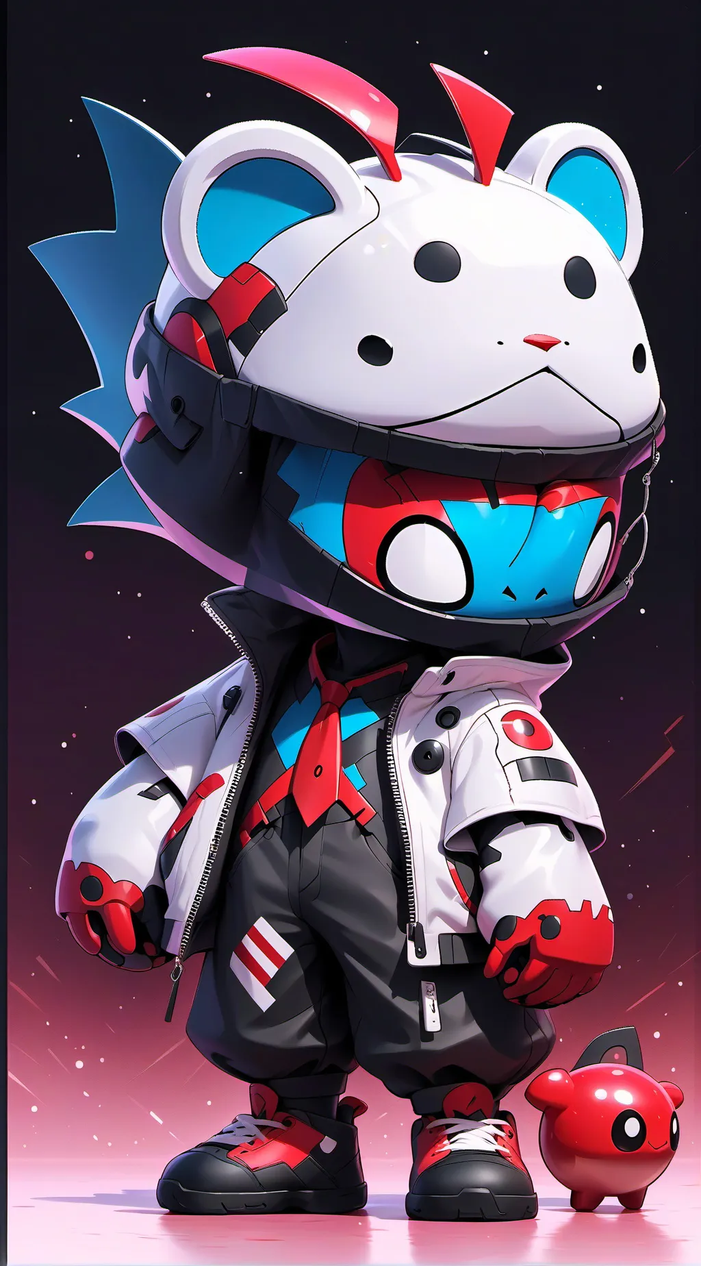 ai character: Mr puzzles background