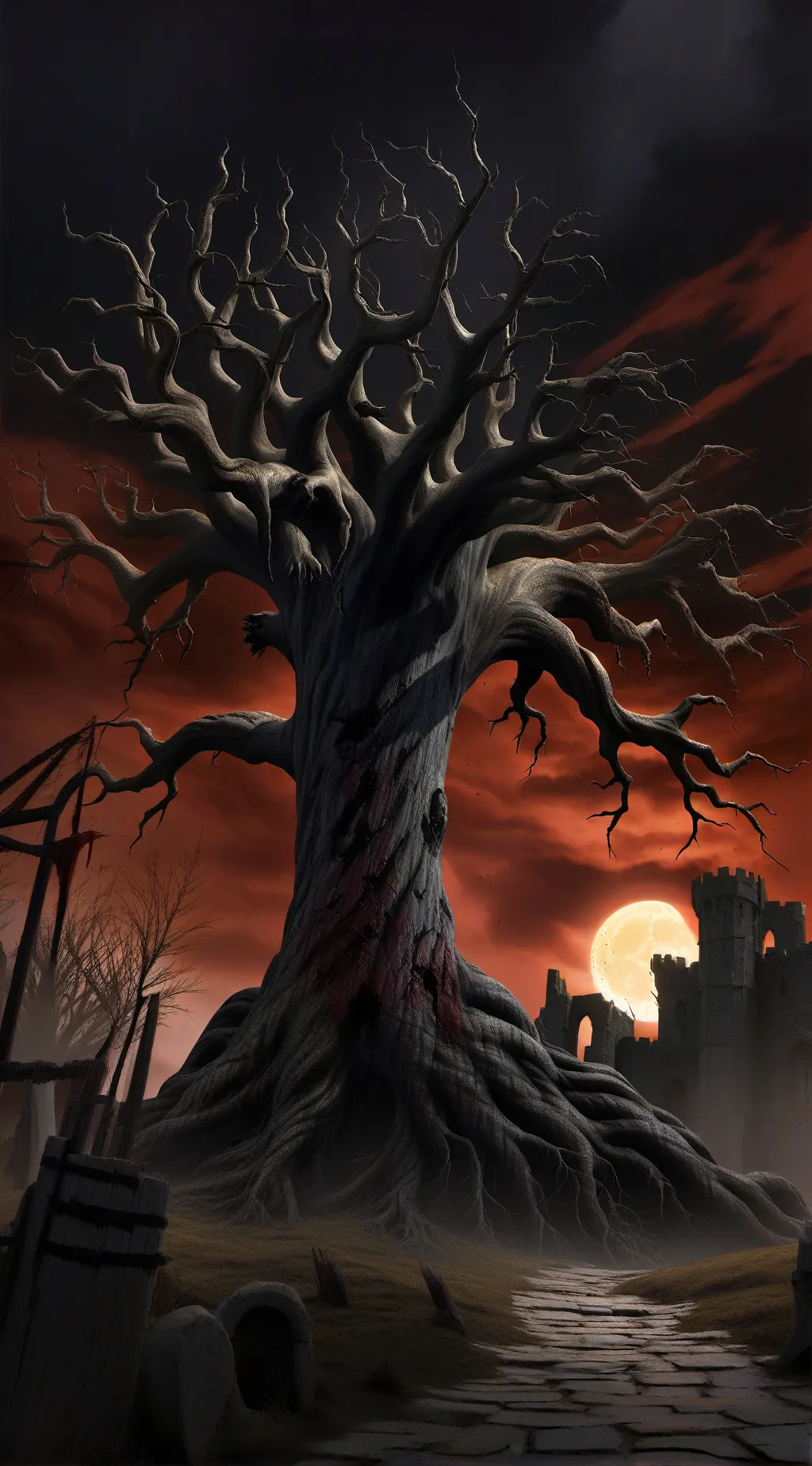 ai character: Smiley infection background