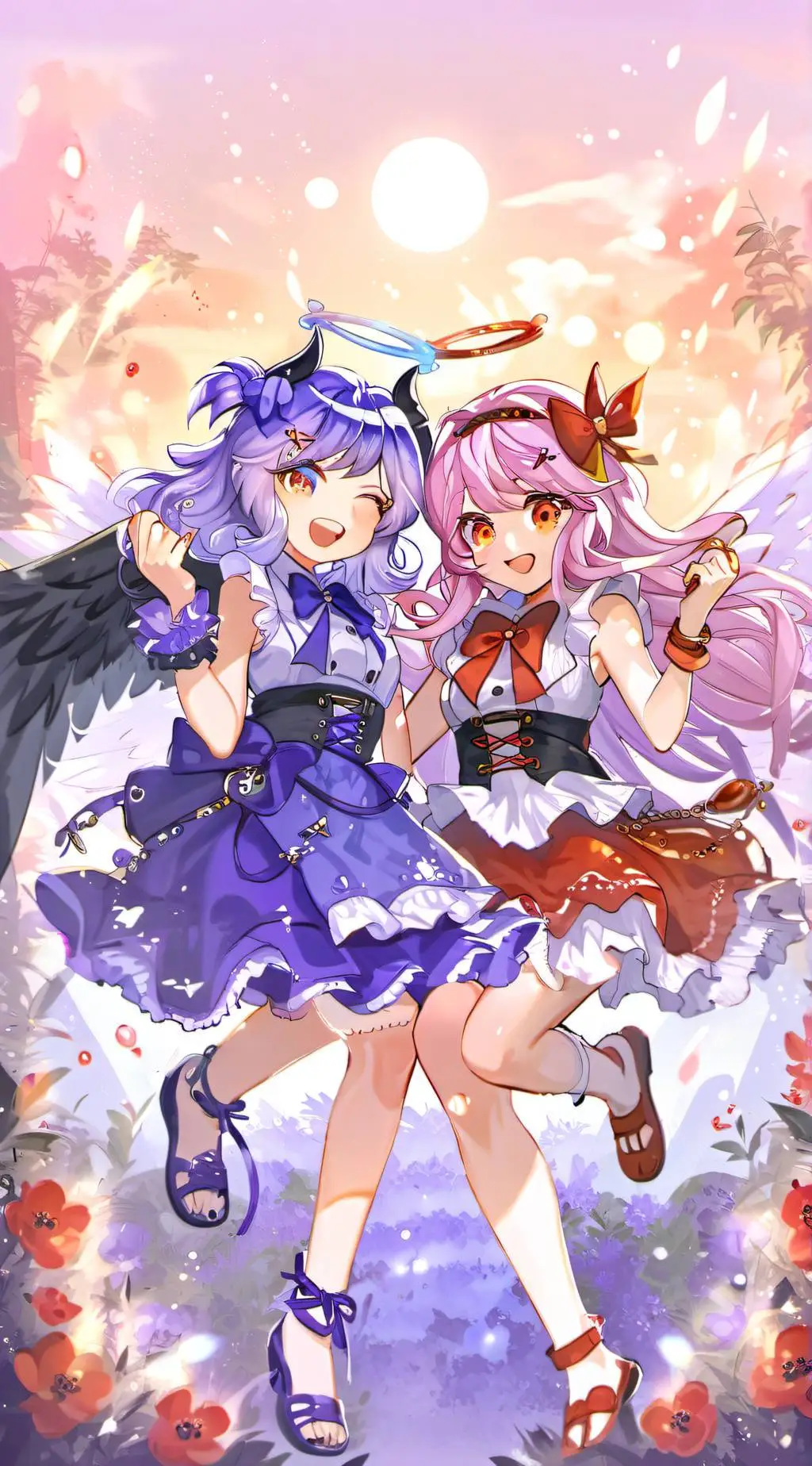 ai character: Dimonno & Angello background