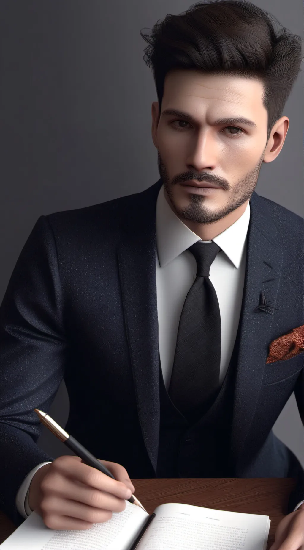 ai character: james  background