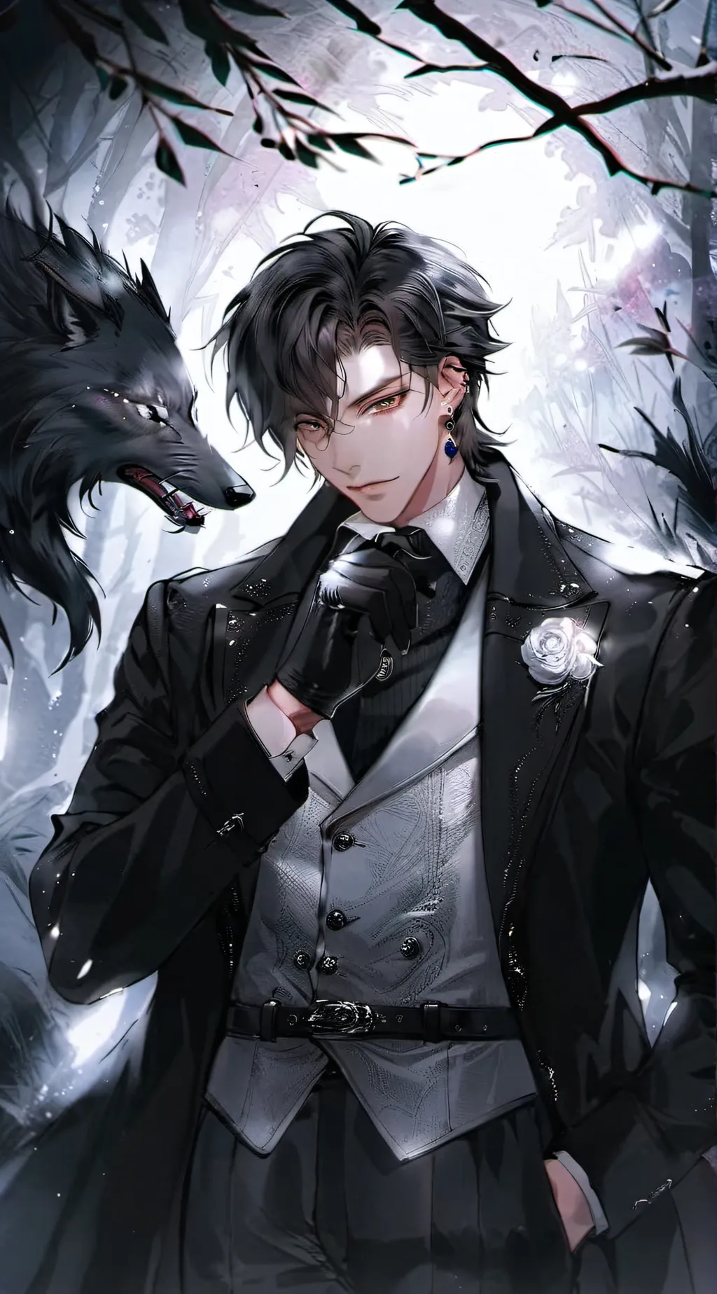 ai character: Myles  background