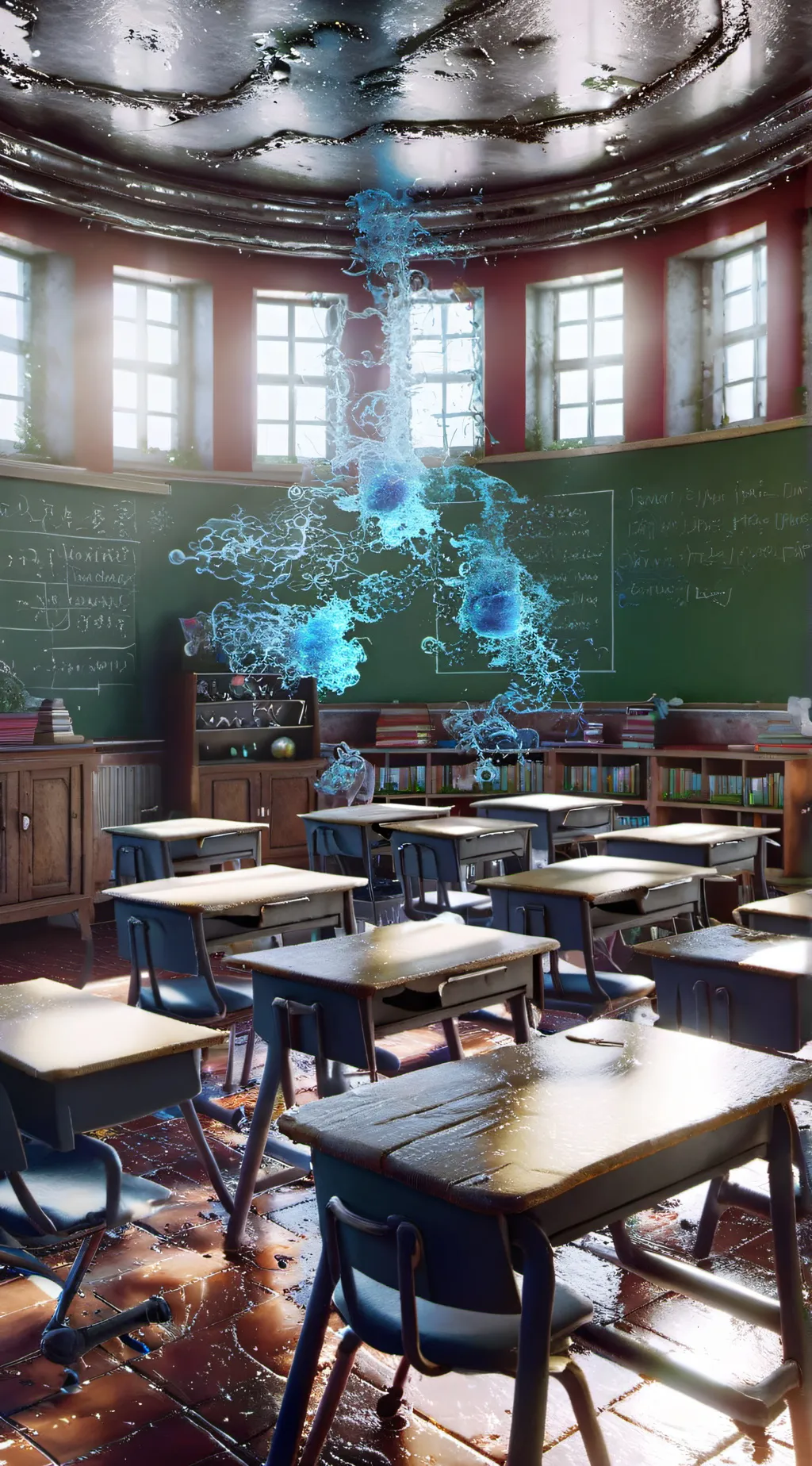 ai character: South Park Class background