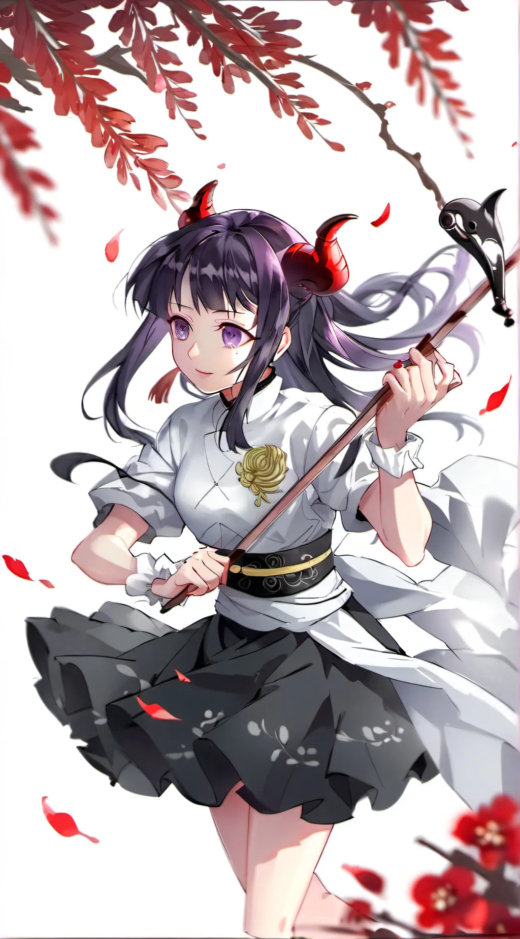 ai character: kny and kanao background