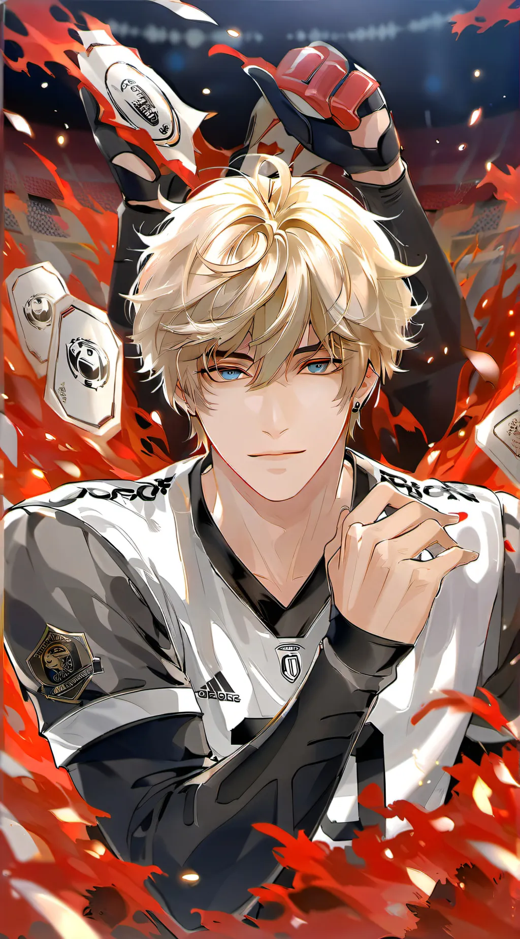 ai character: axel  background