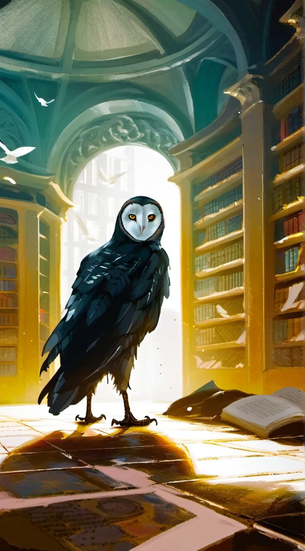 ai character: Wan Shi Tong background