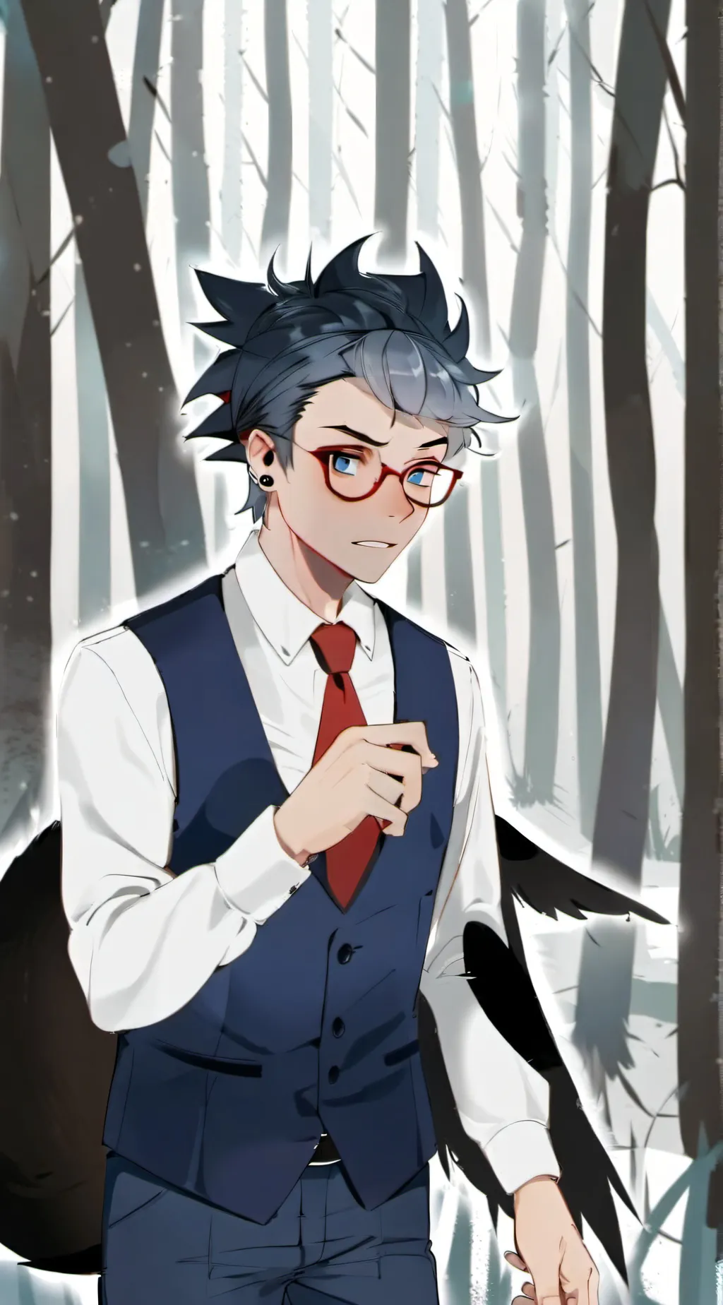 ai character: Peppermint  background