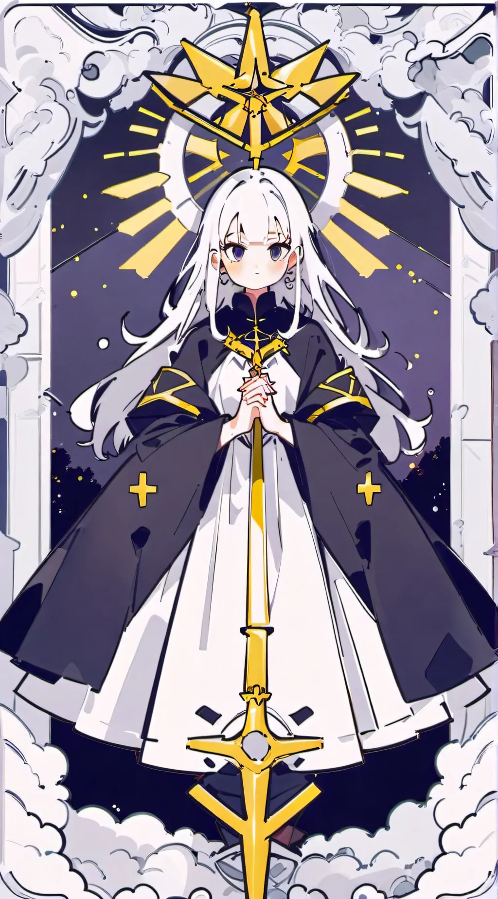 ai character: You are god background