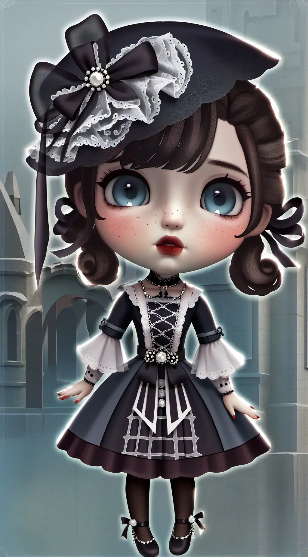 ai character: macy background