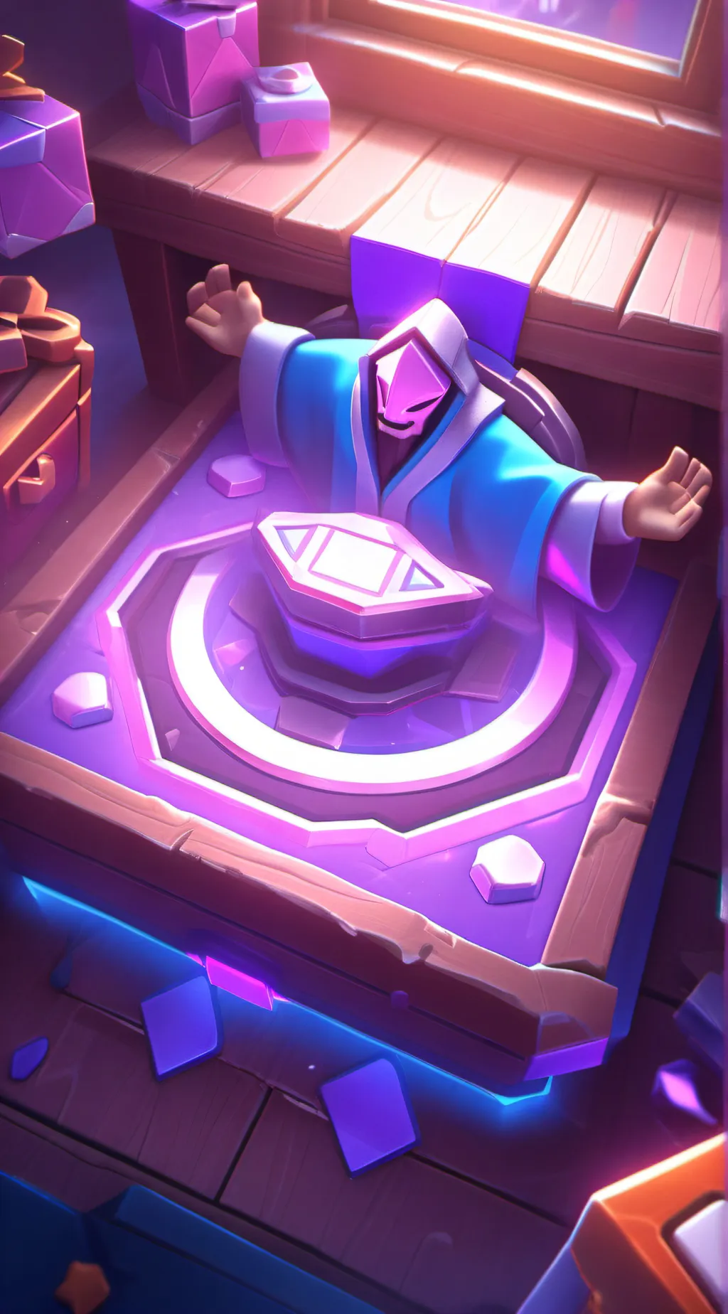 ai character: Stranger things  background