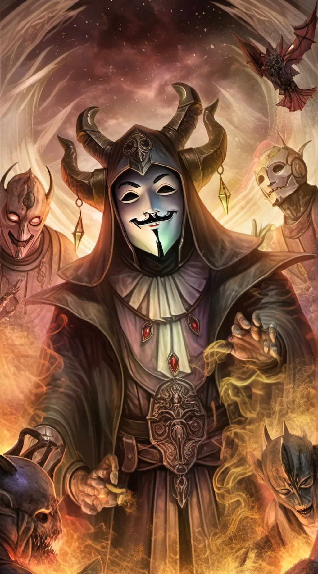 ai character: Żçæñß background