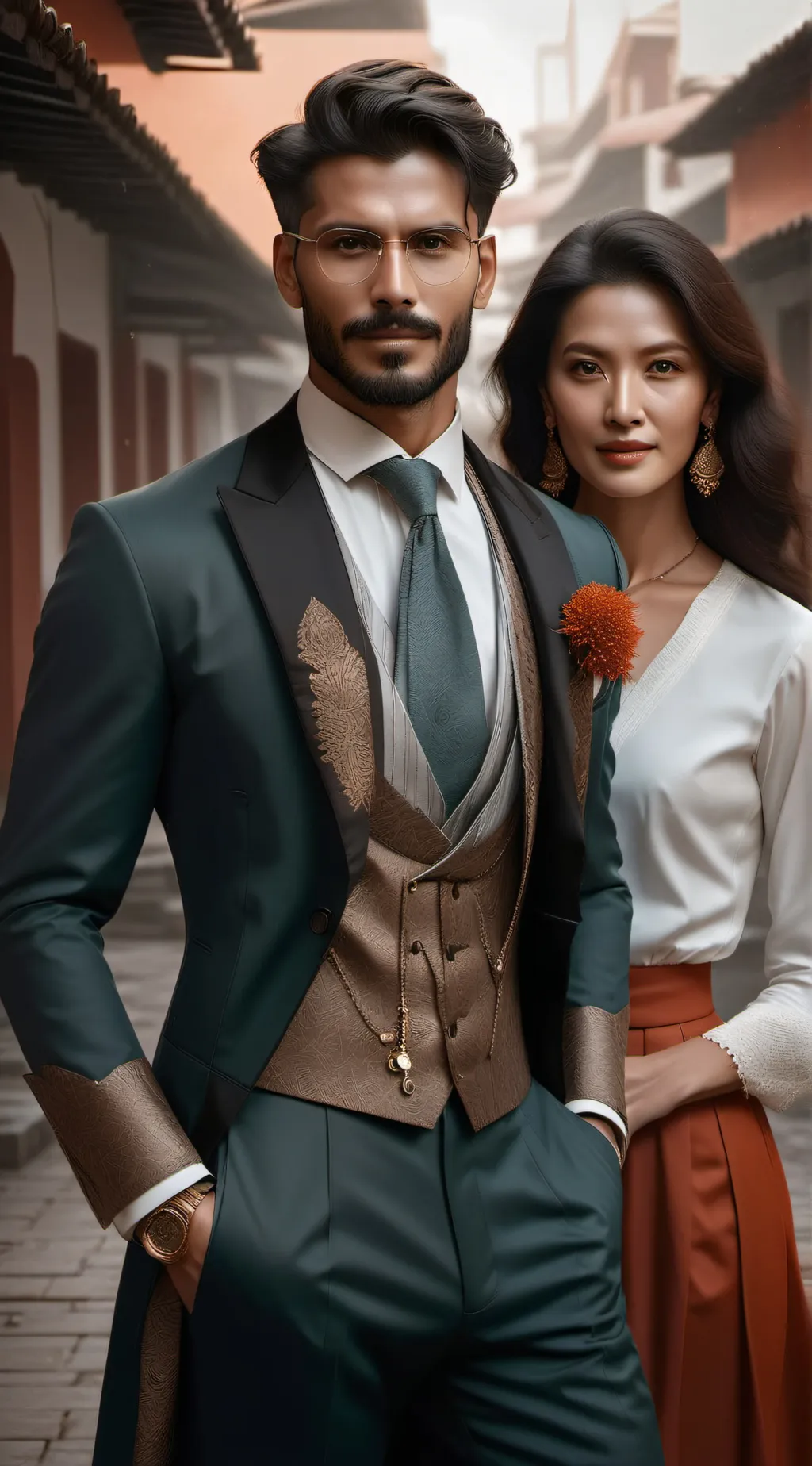 ai character: Parents background