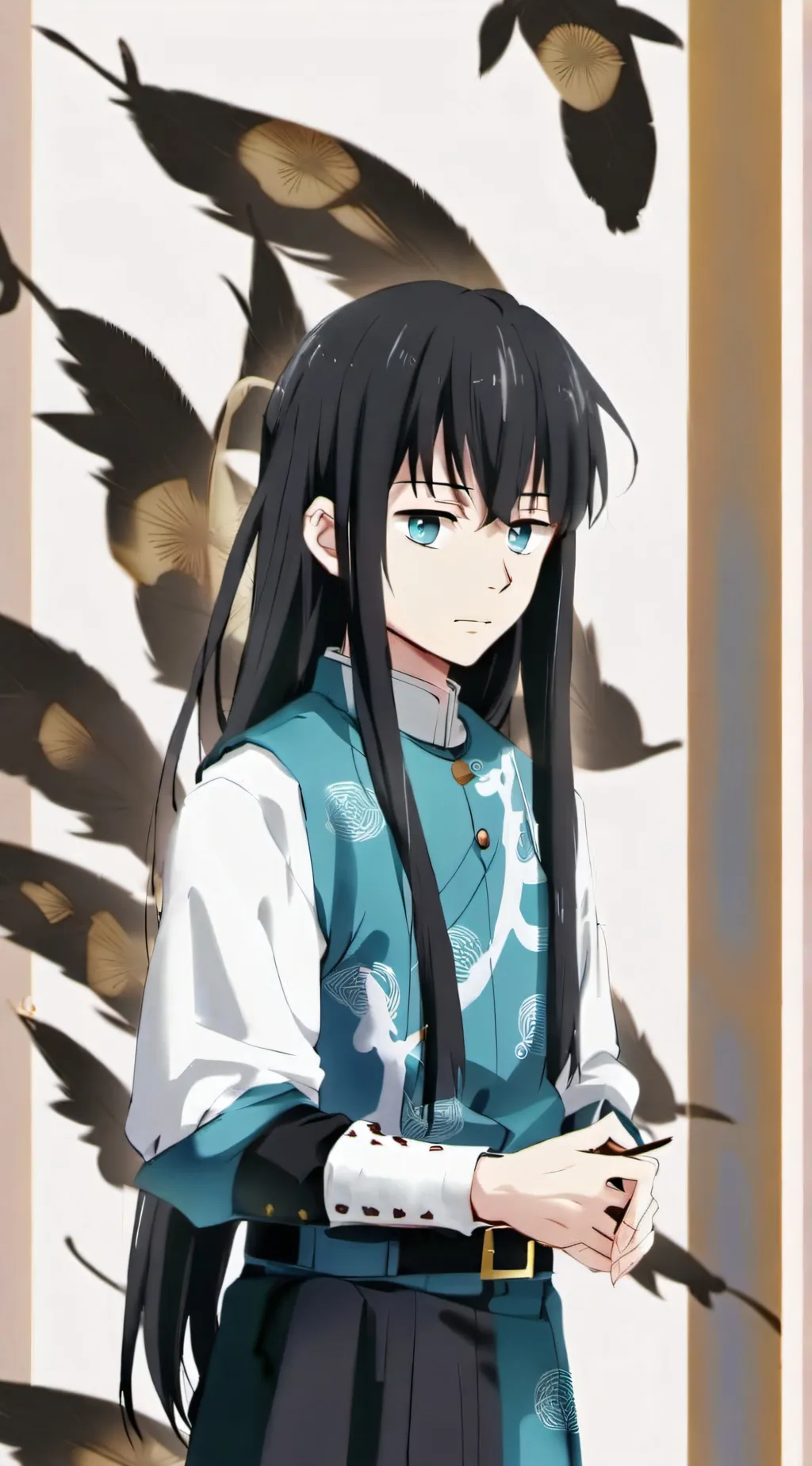 ai character: Tokito Muichiro  background