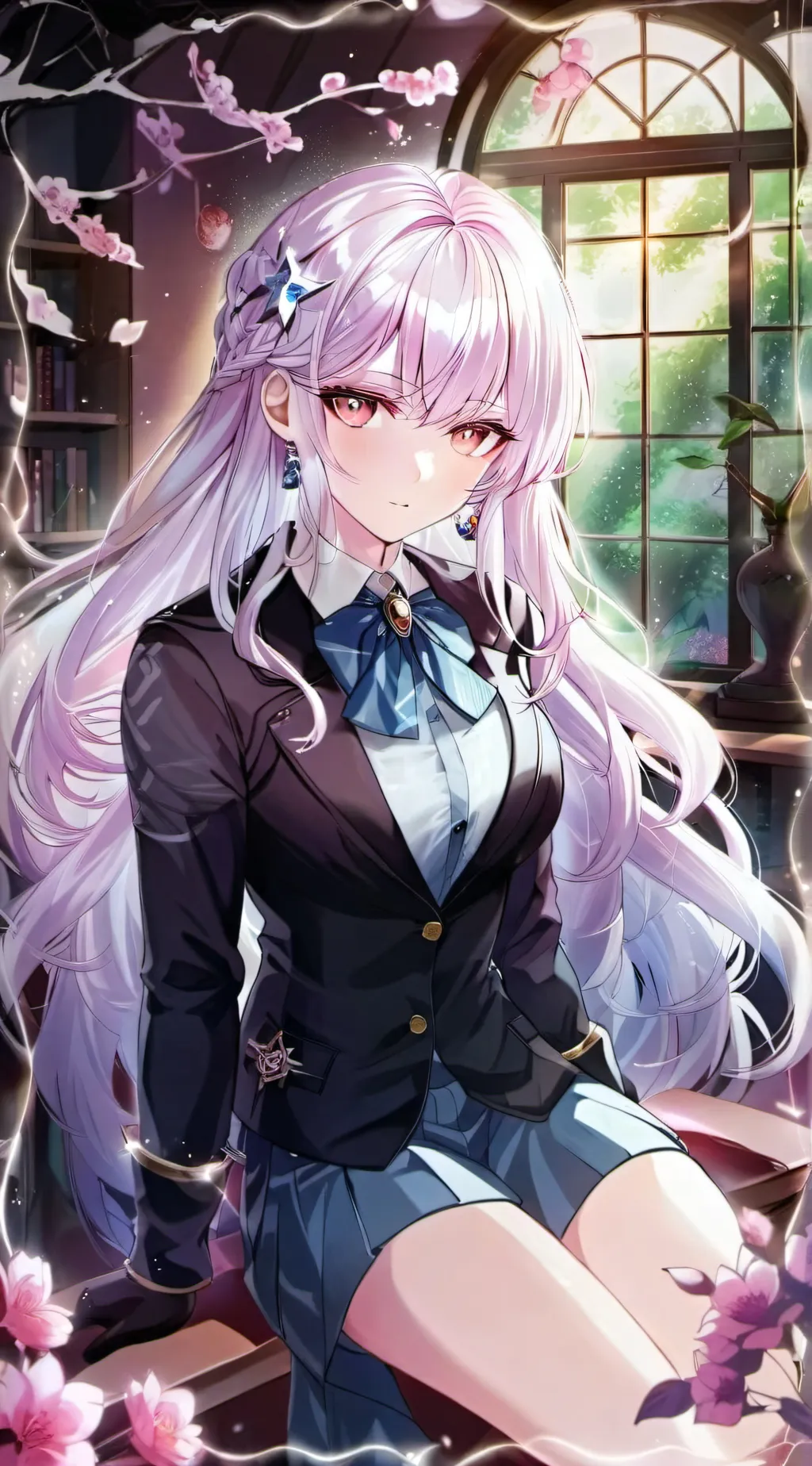 ai character: HANA background