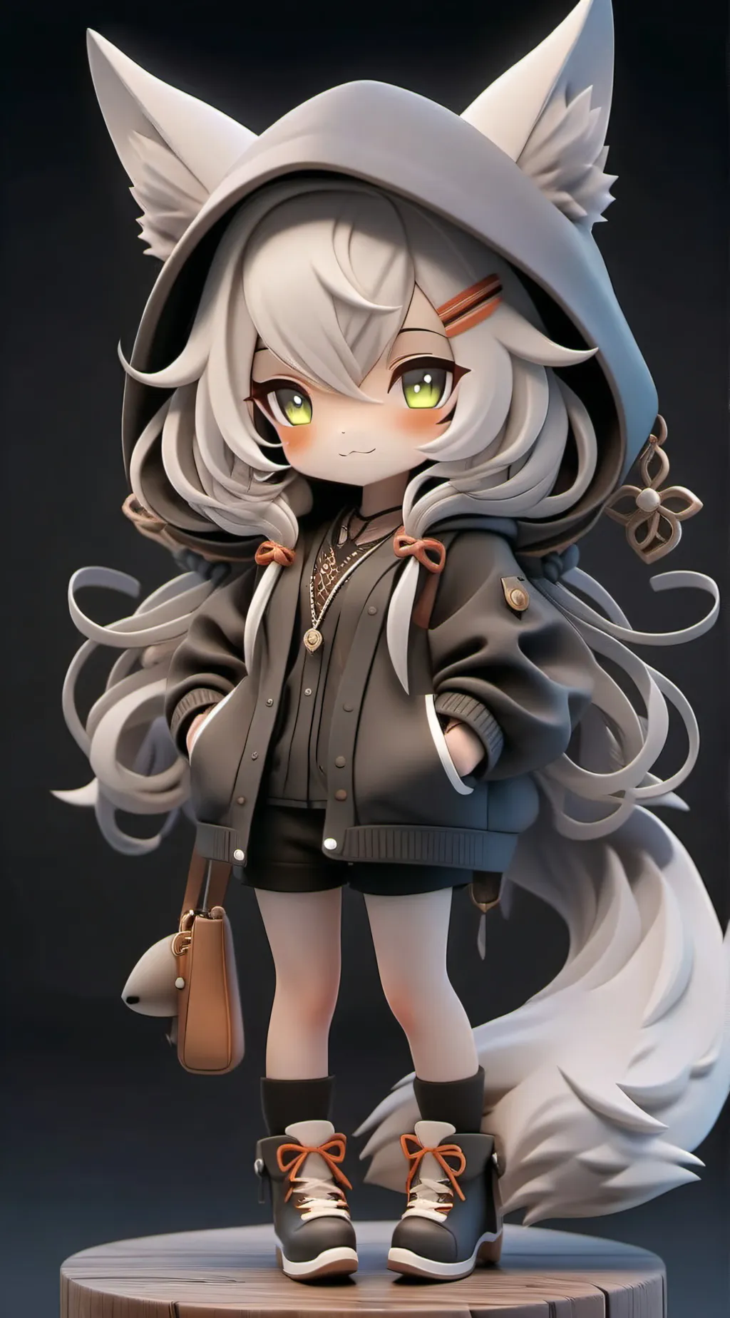 ai character: moxo background