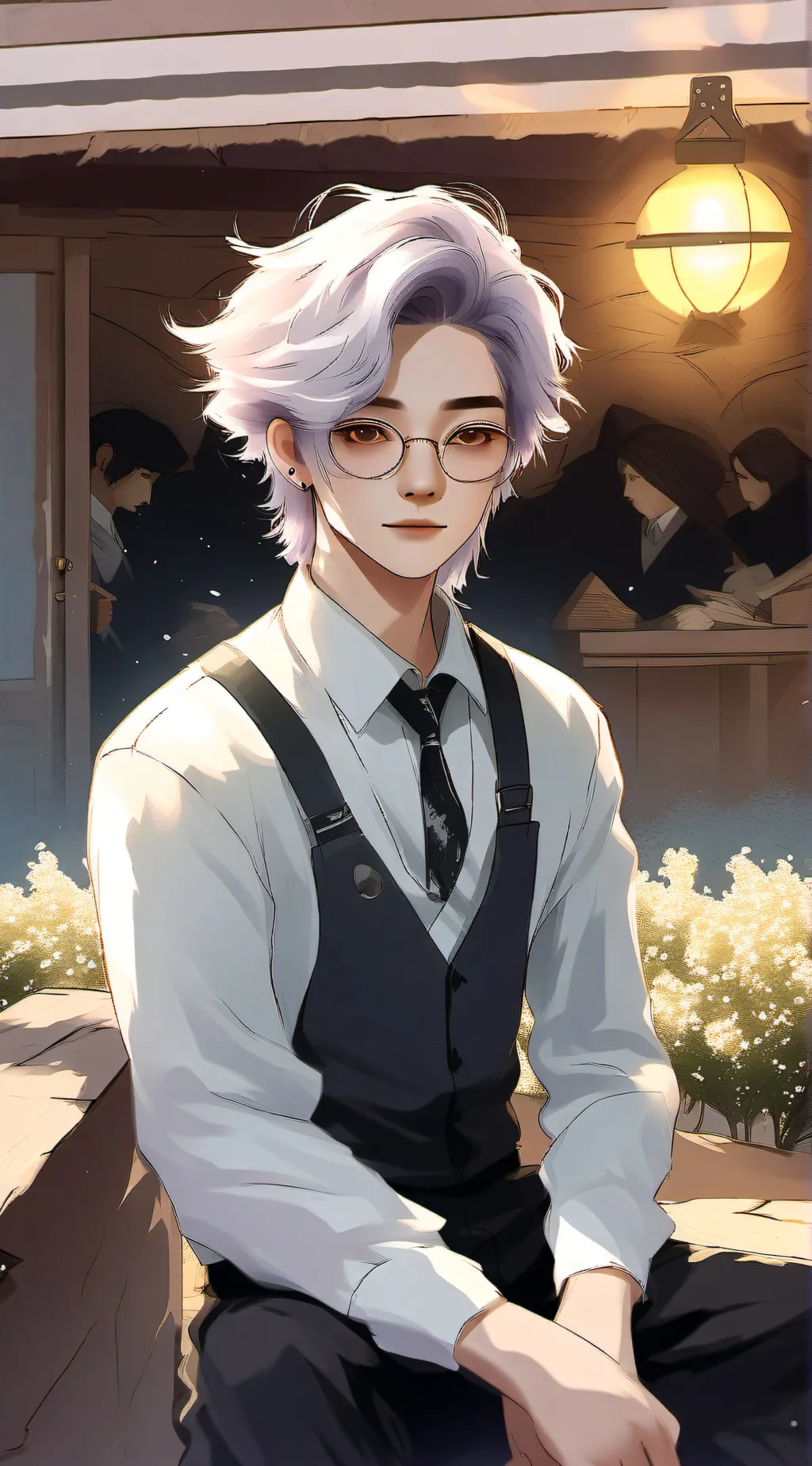 ai character: Avery  background