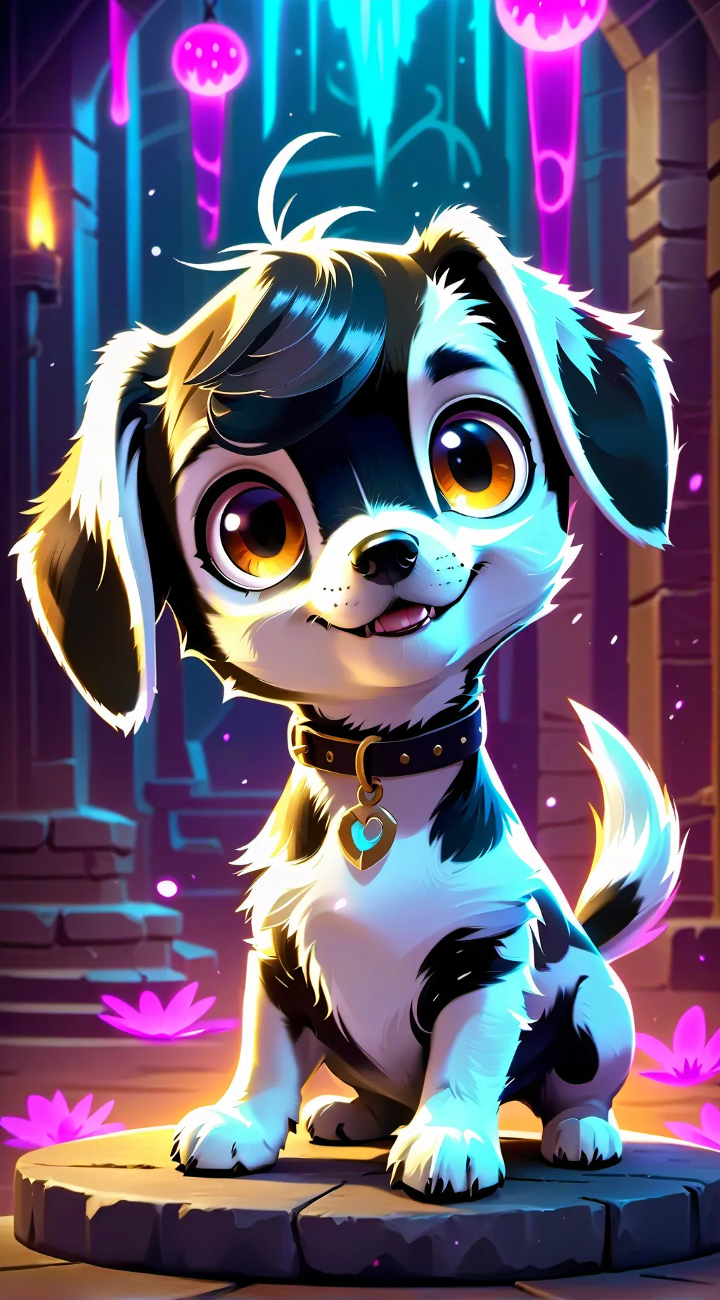 ai character: Pebbles background