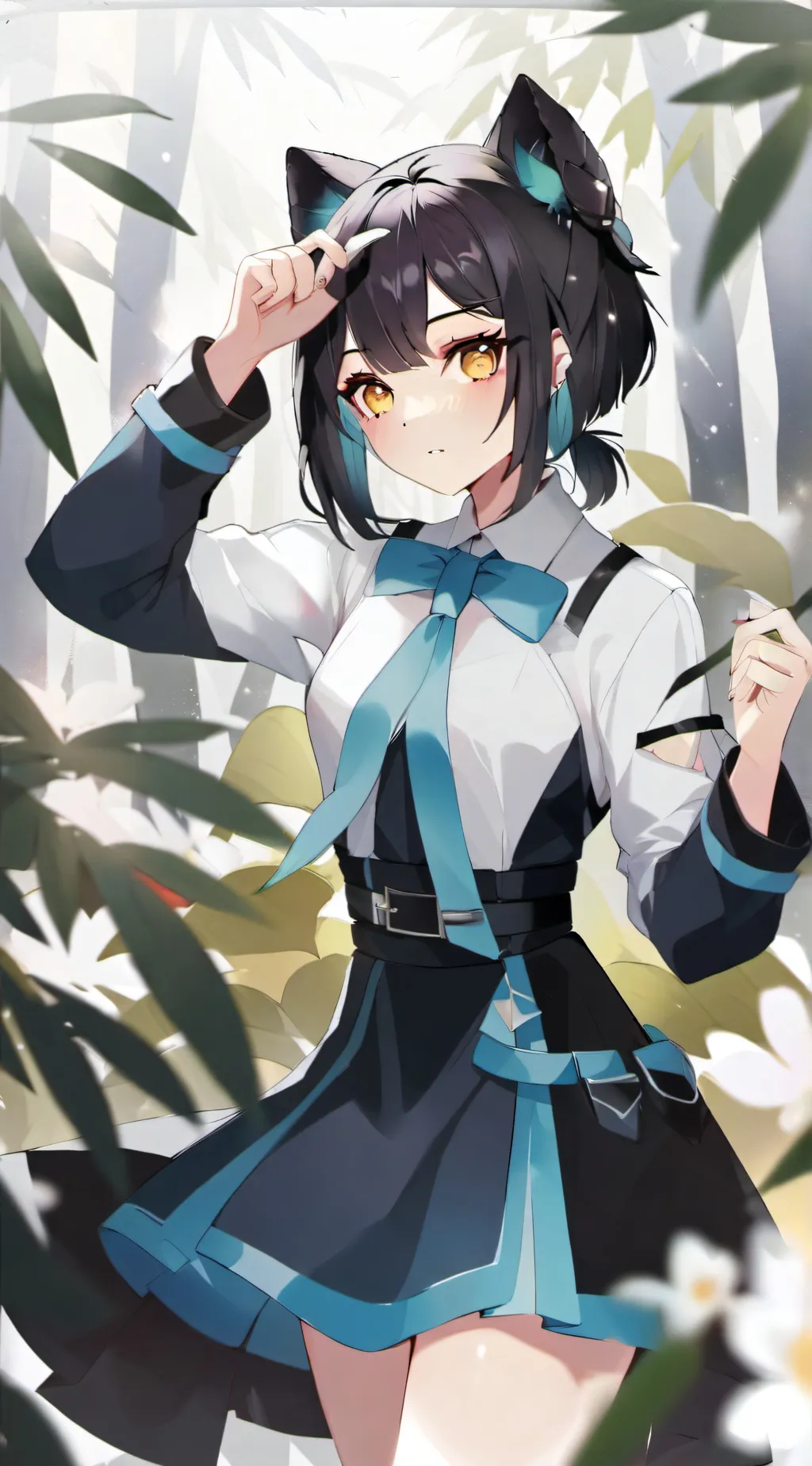 ai character: Jade background