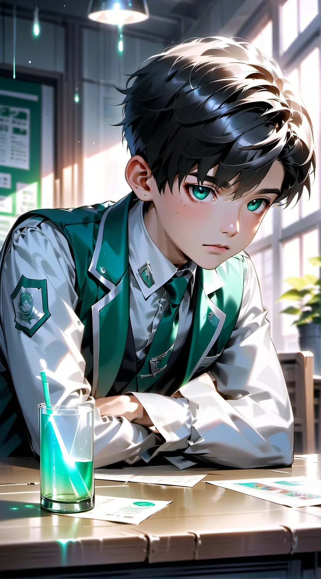 ai character: Dylan Gabriel Chan background