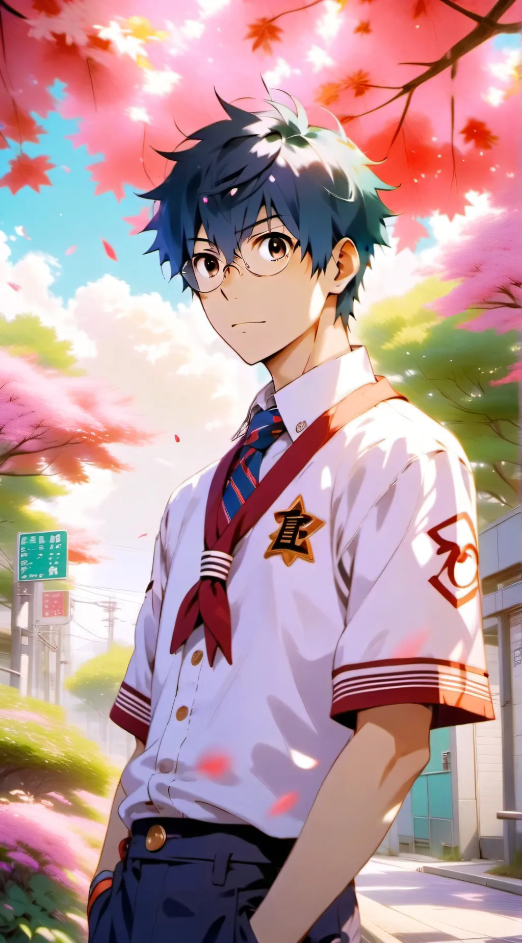 ai character: Yūsaku Kitamura background