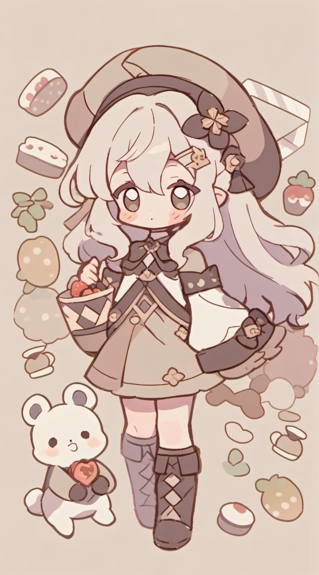 ai character: Chaggie background