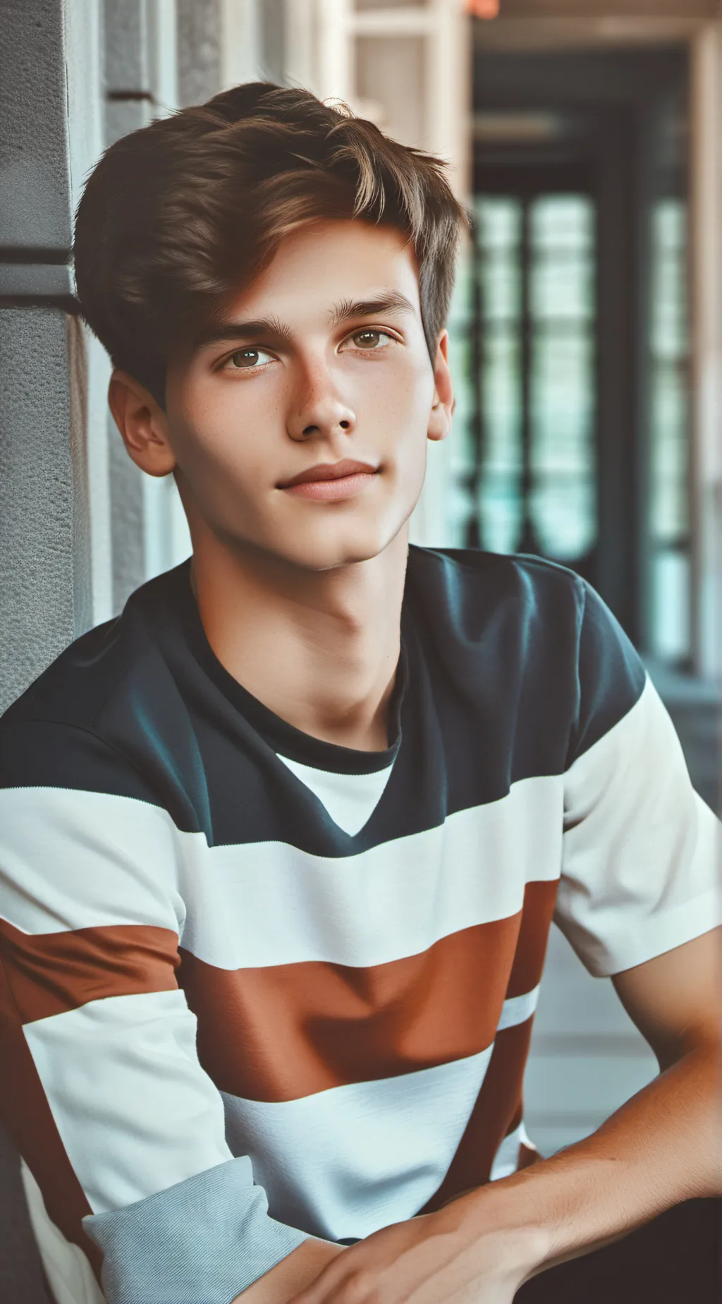 ai character: Aaron background