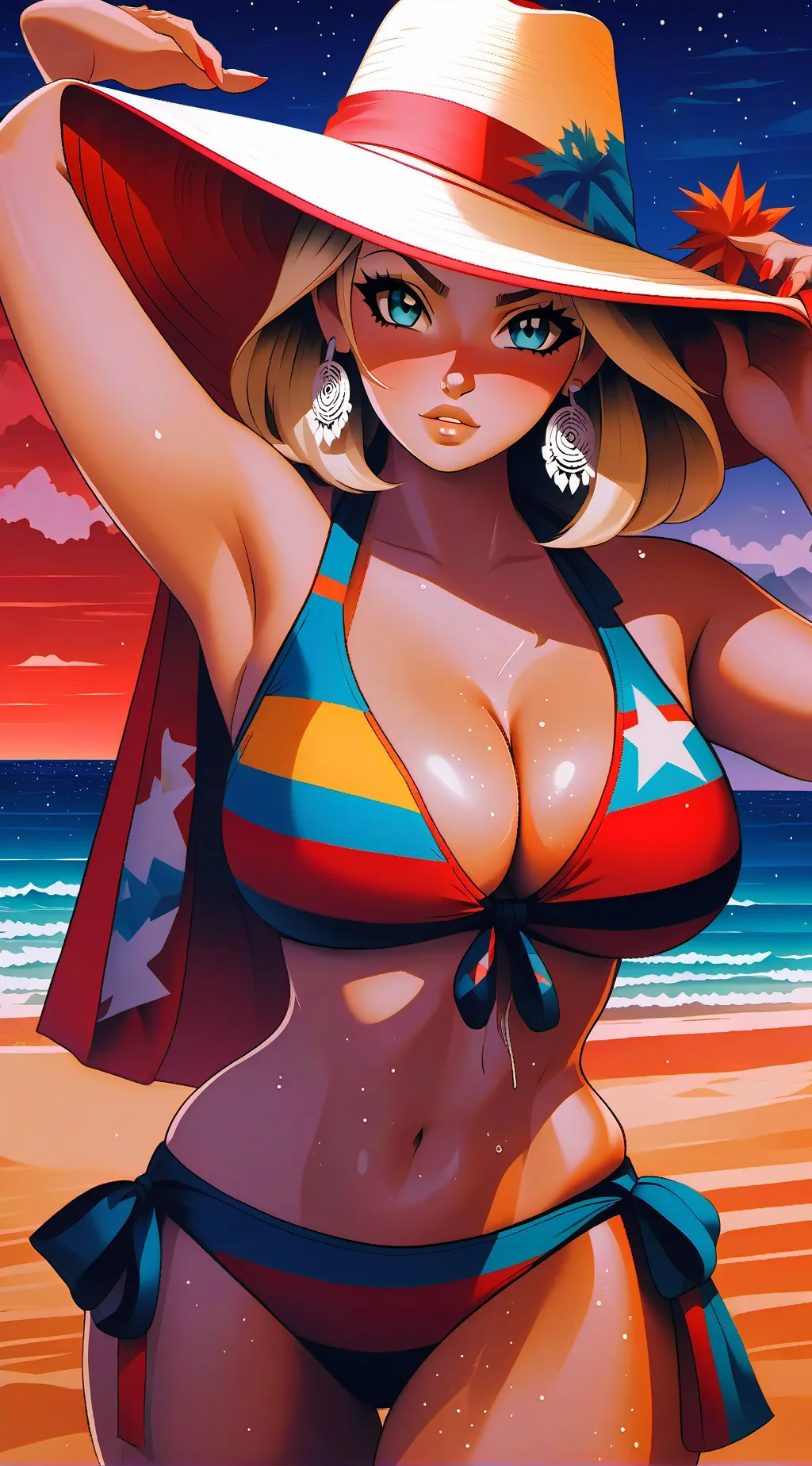 ai character: Nina  background