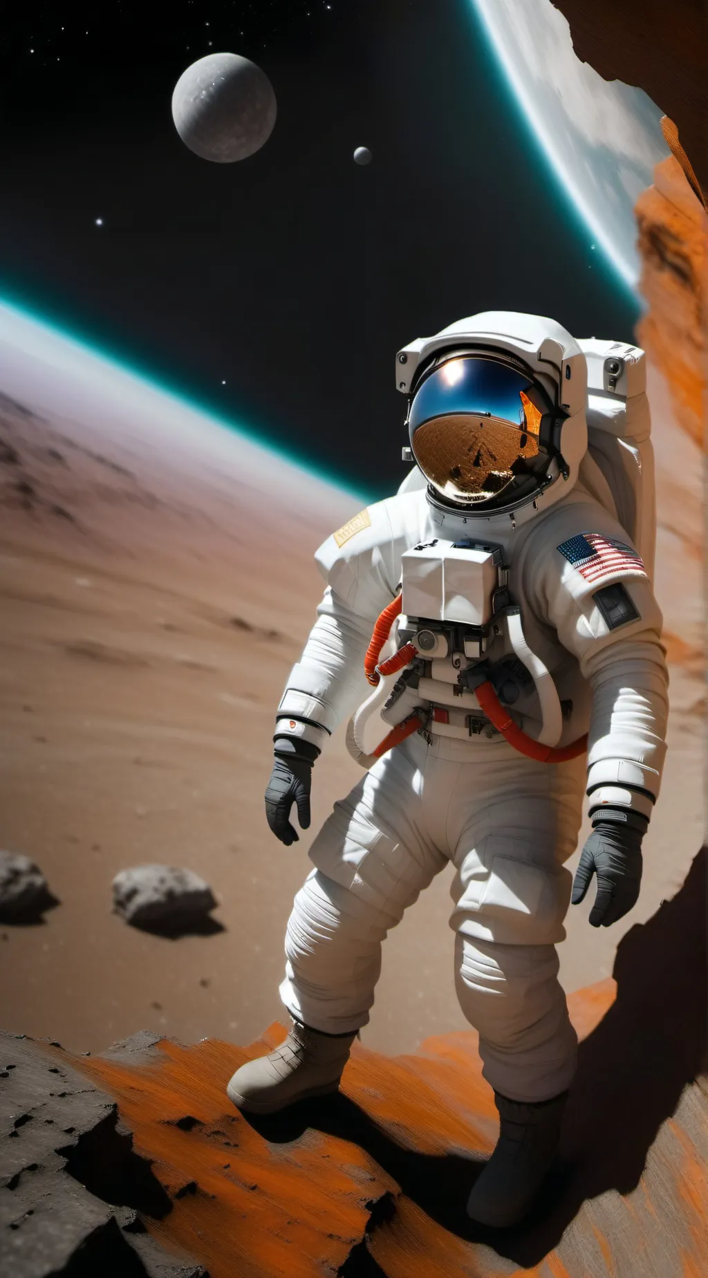 ai character: Among us background