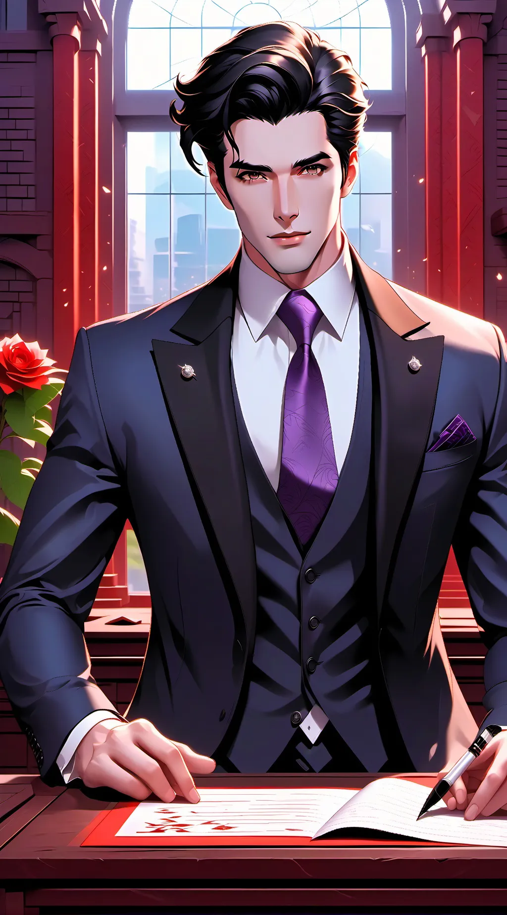 ai character: abusive bf background