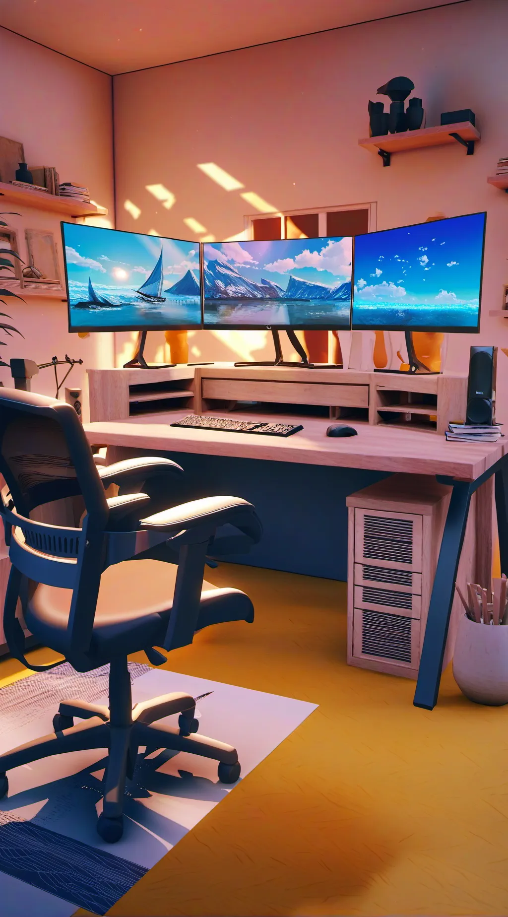 ai character: mha Hawks background