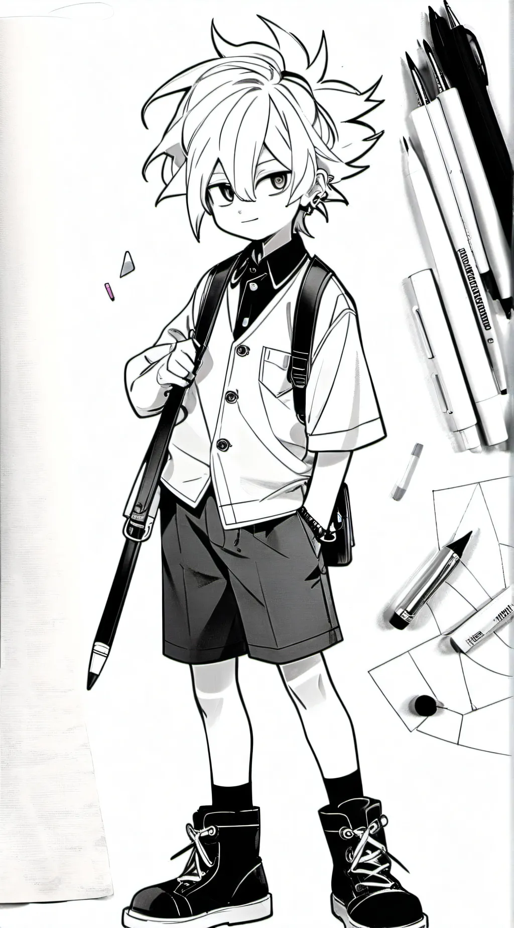 ai character: Oliver background