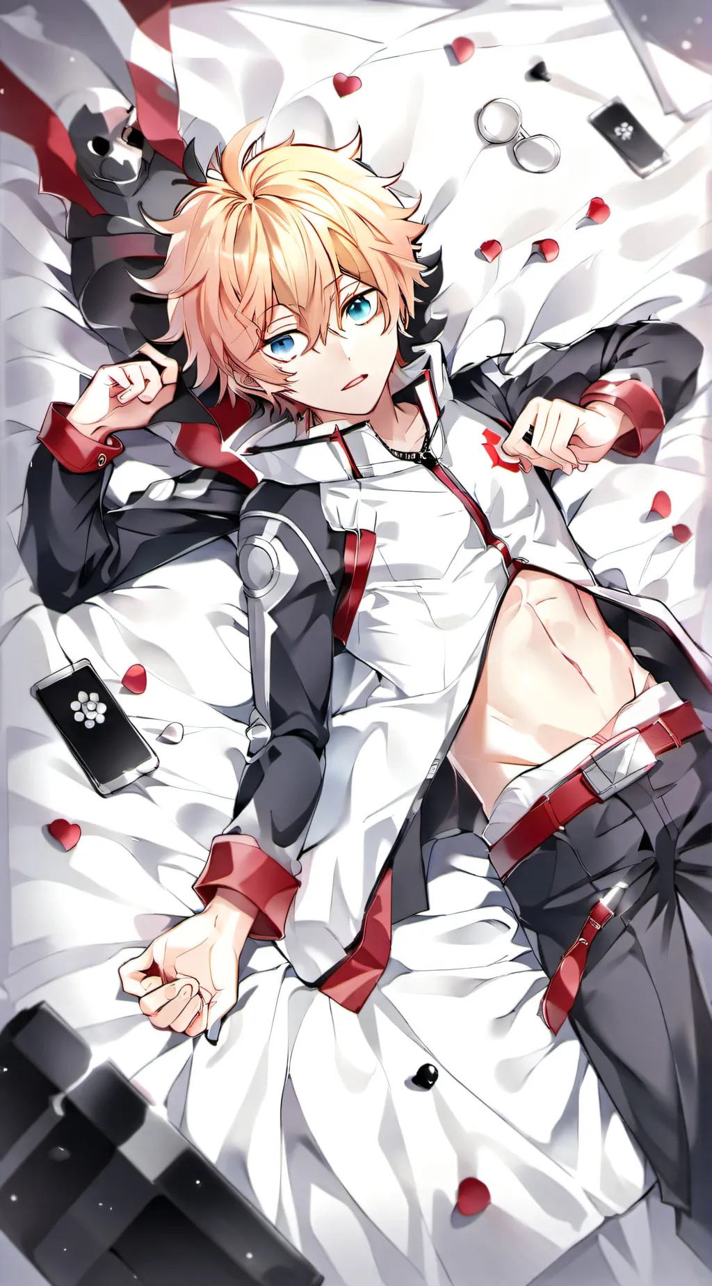 ai character: bakugo  background