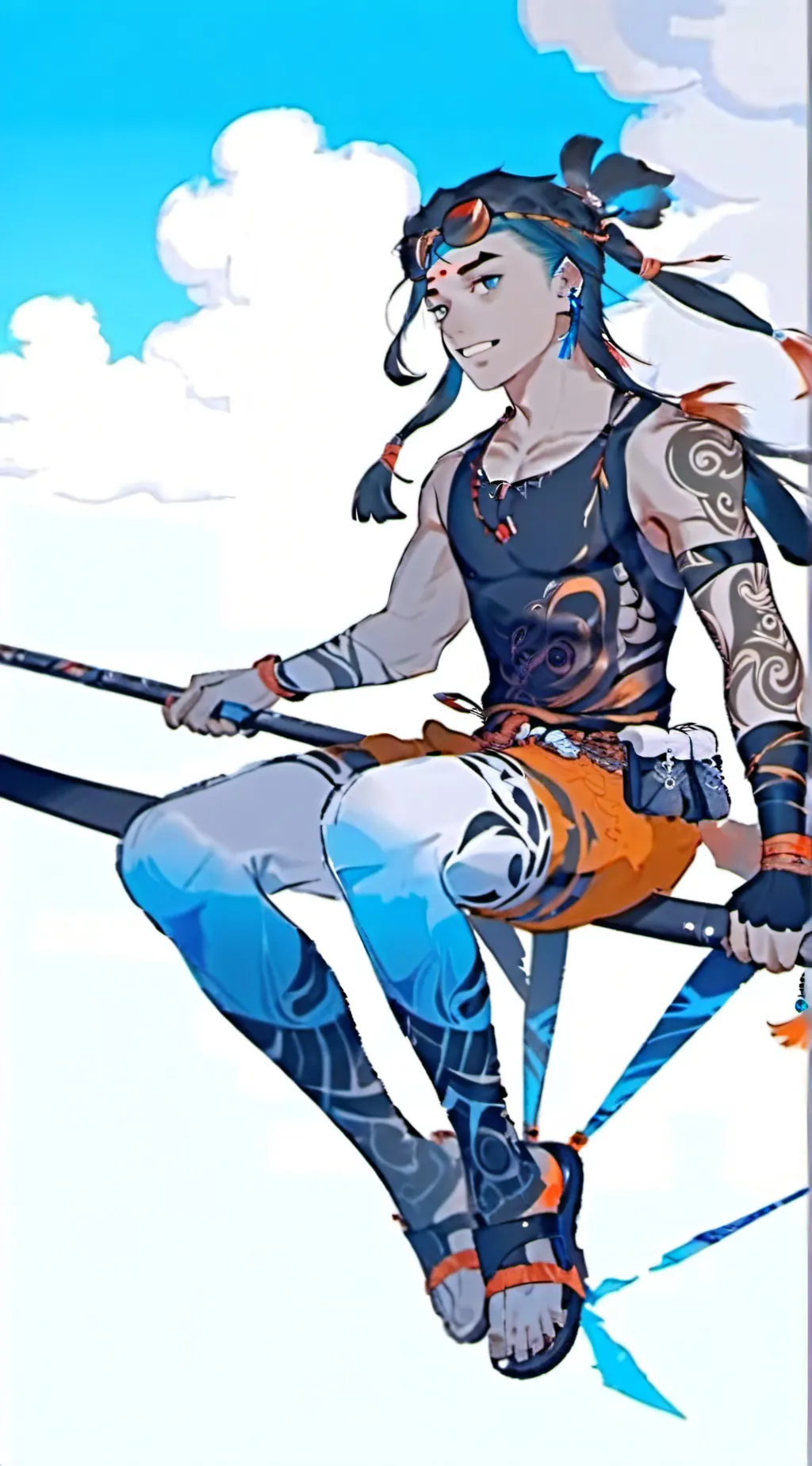 ai character: Me Gtag  background