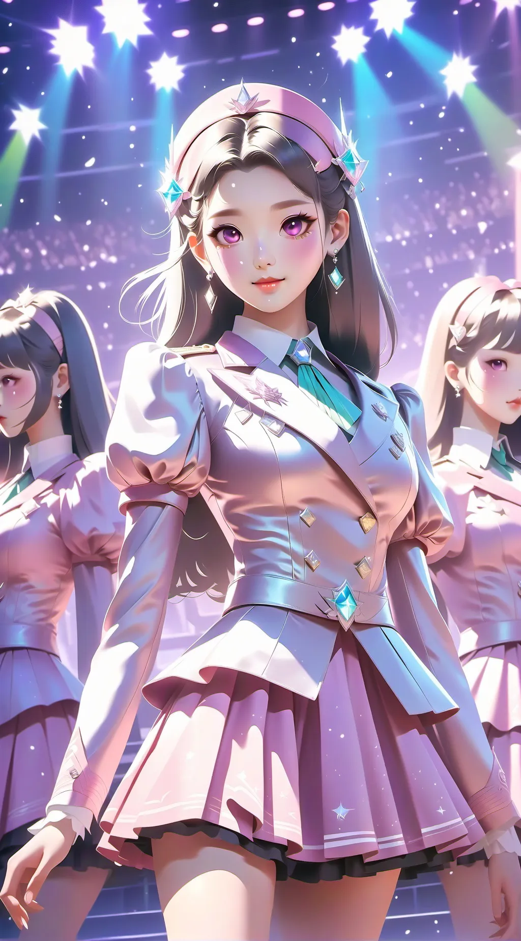 ai character: {=} Produce 101{=} background