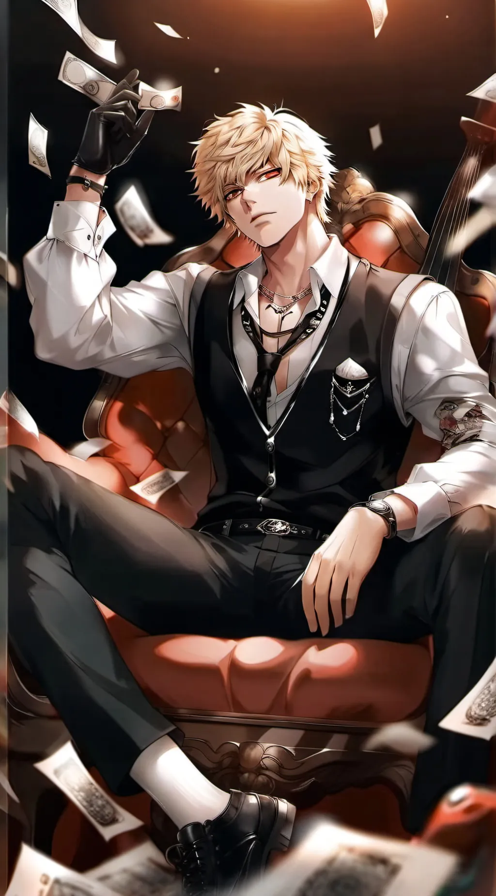 ai character: †Bakugo† background